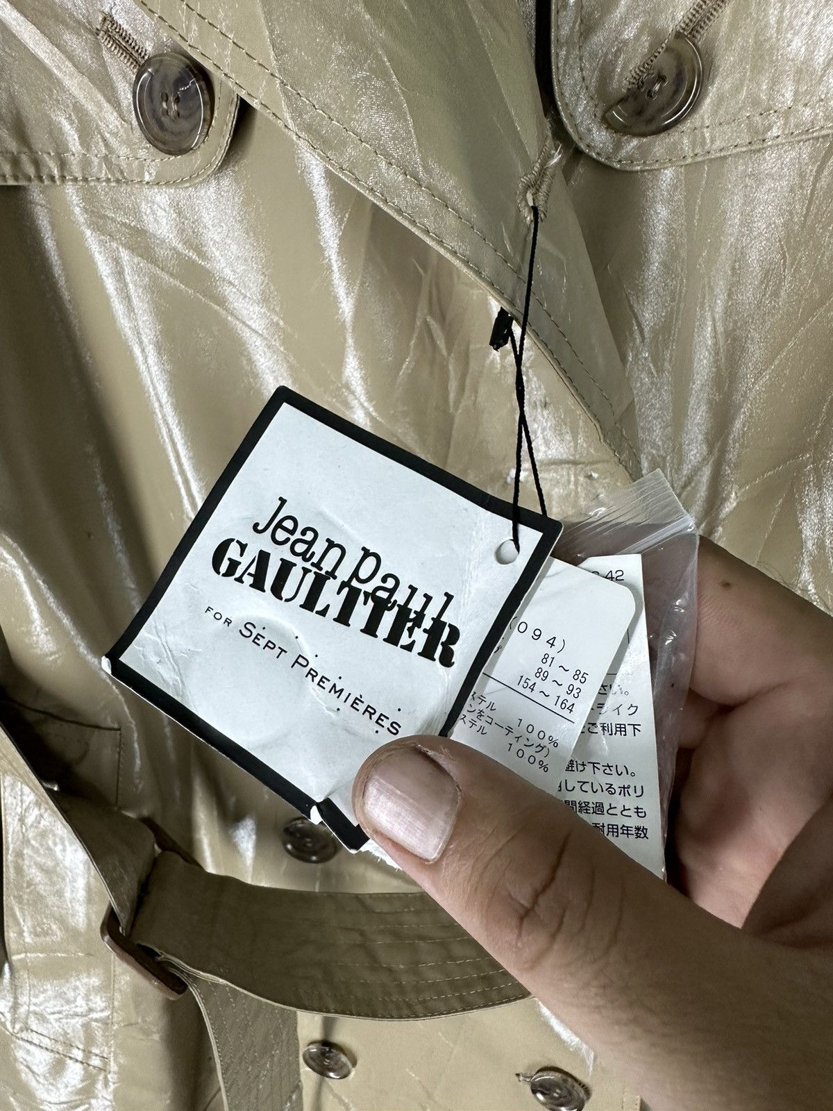 Jean Paul Gaultier Jean Paul Gaultier Trench Coat Jacket Size S / US 4 / IT 40 - 5 Thumbnail