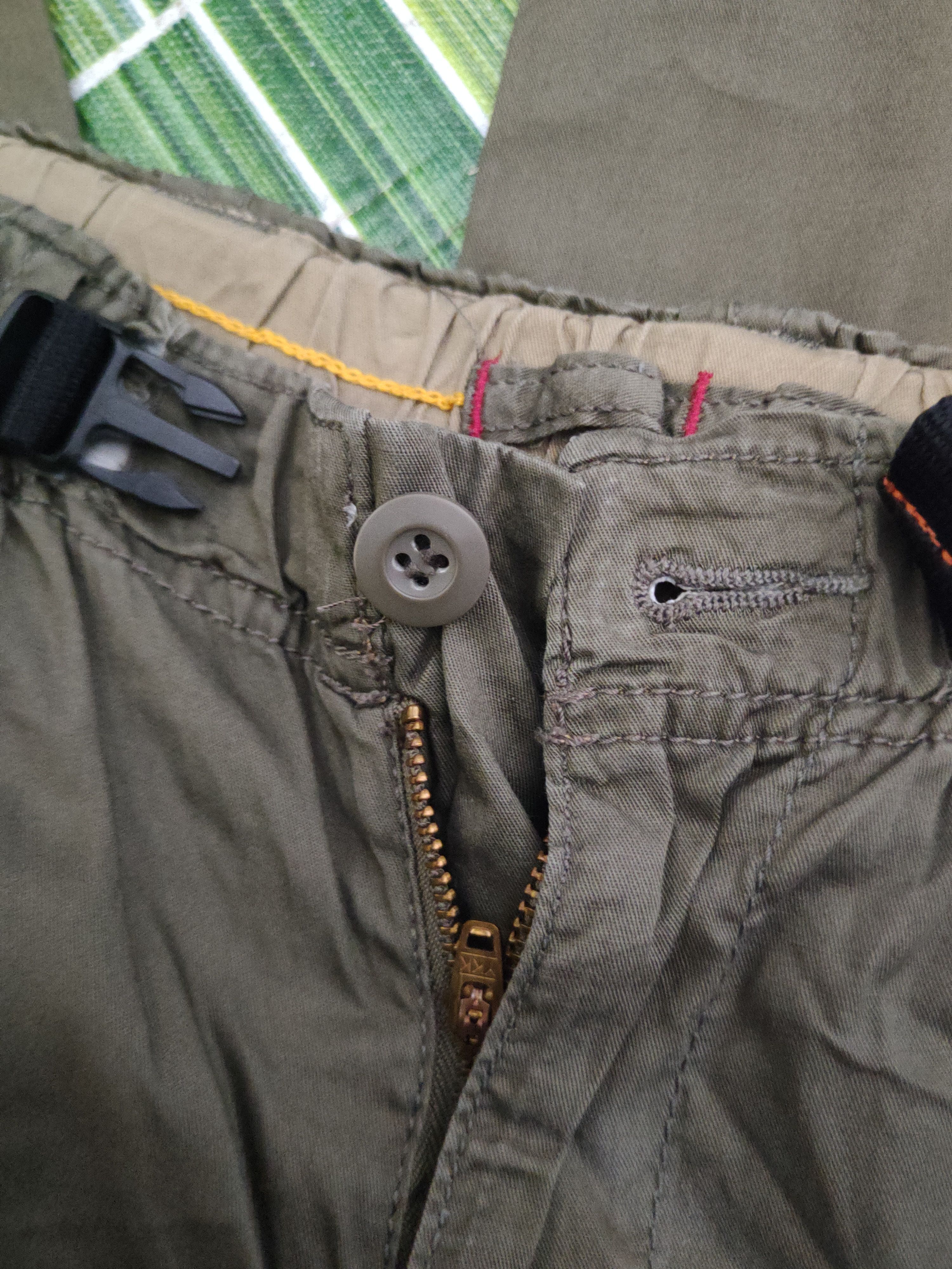 Japanese Brand DL Japanese Brand Dark Olive Multipocket Cargo Pants #2116 Size US 32 / EU 48 - 14 Thumbnail