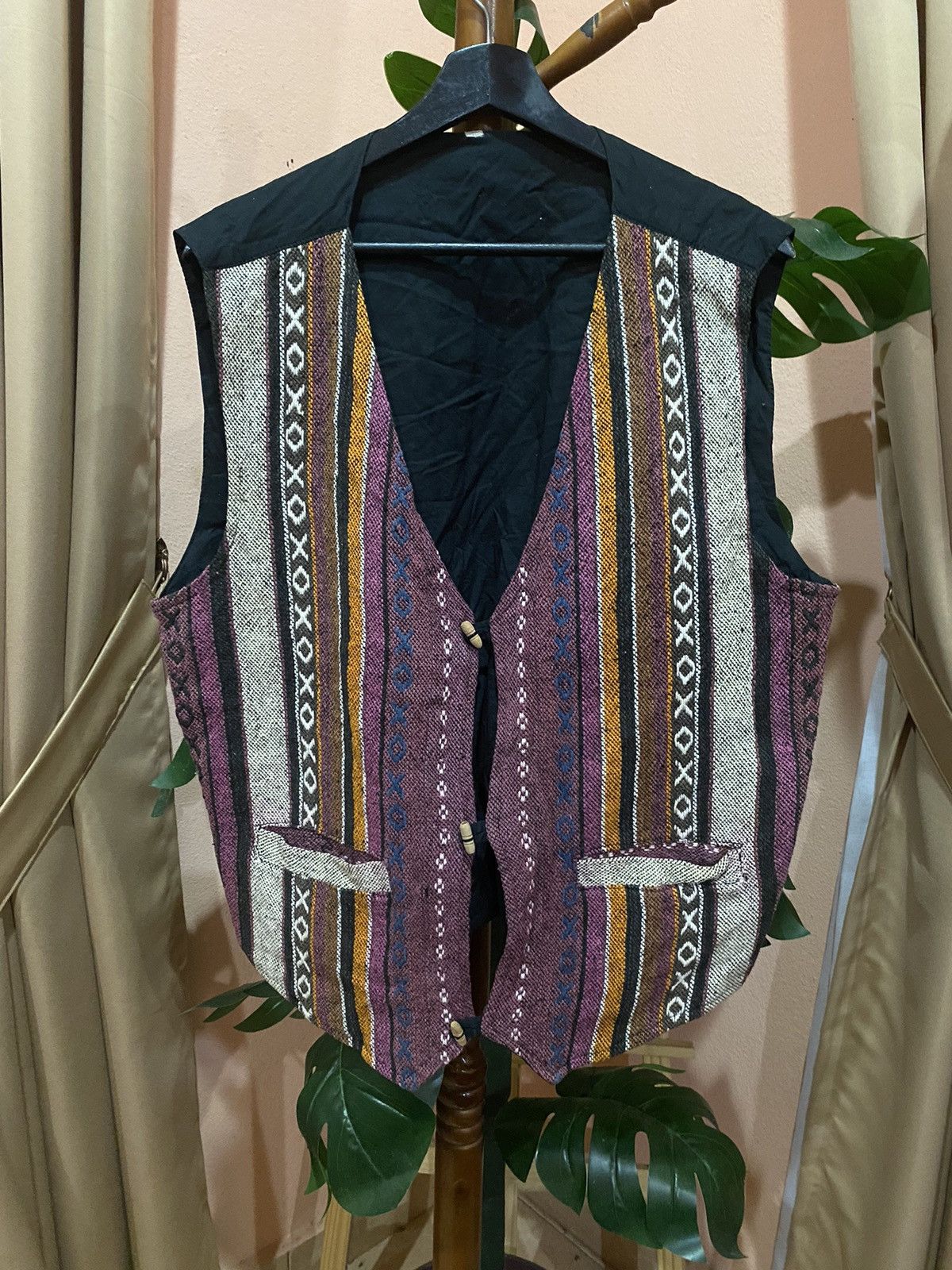 Vintage VINTAGE AZTEC NAVAJO VEST JACKET Size US M / EU 48-50 / 2 - 3 Thumbnail