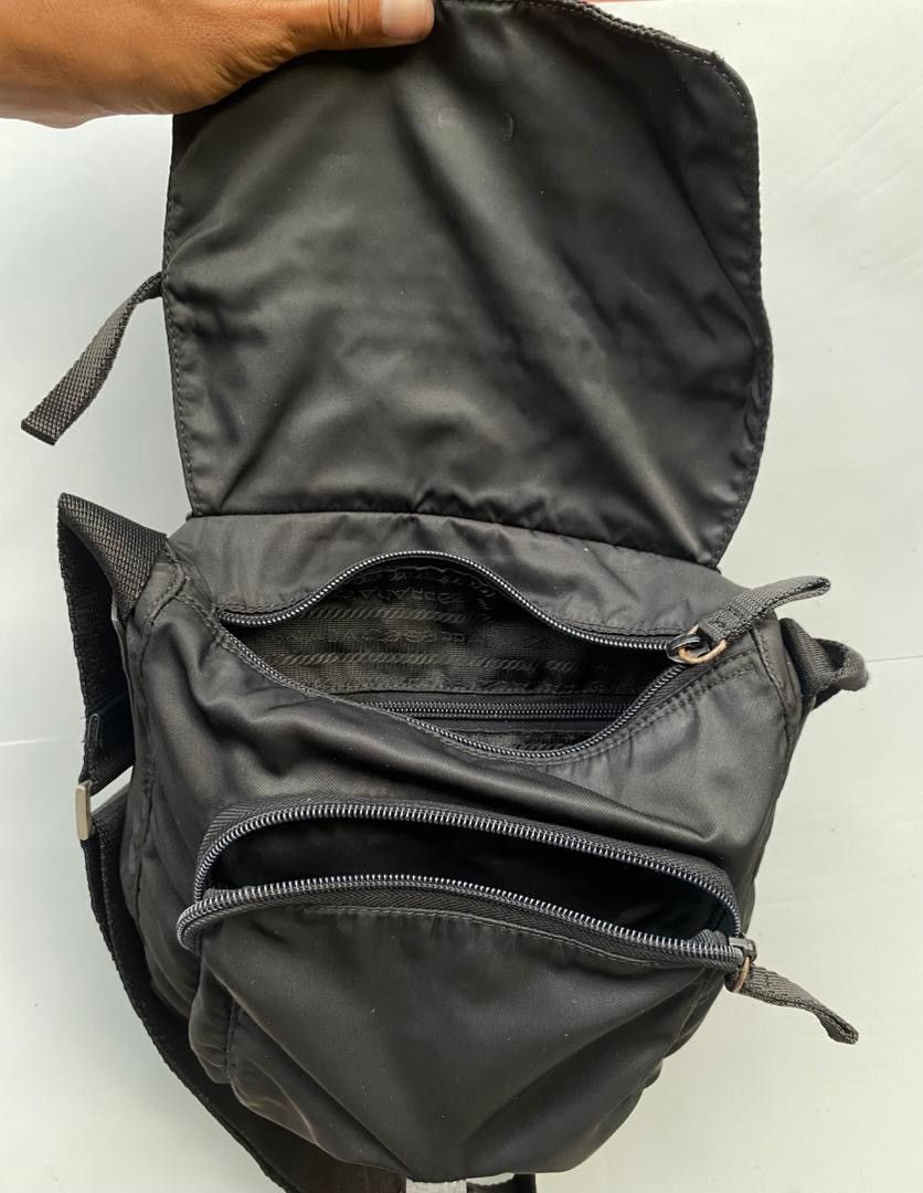 Prada Prada Nylon Tessuto Triangle Logo Shoulder Size ONE SIZE - 8 Thumbnail