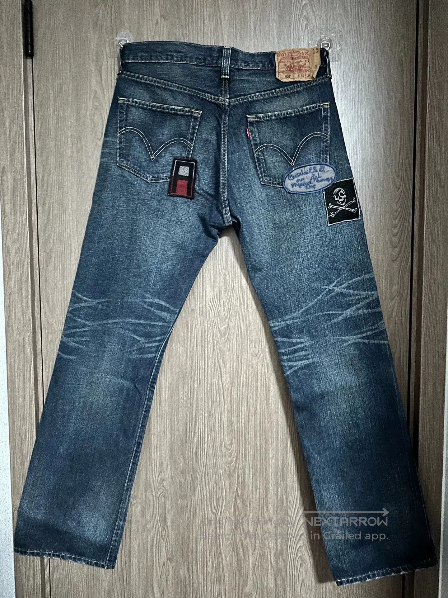 Levi's Vintage Clothing Levi's Vintage Bape WTAPS Jeans. Size US 34 / EU 50 - 2 Thumbnail