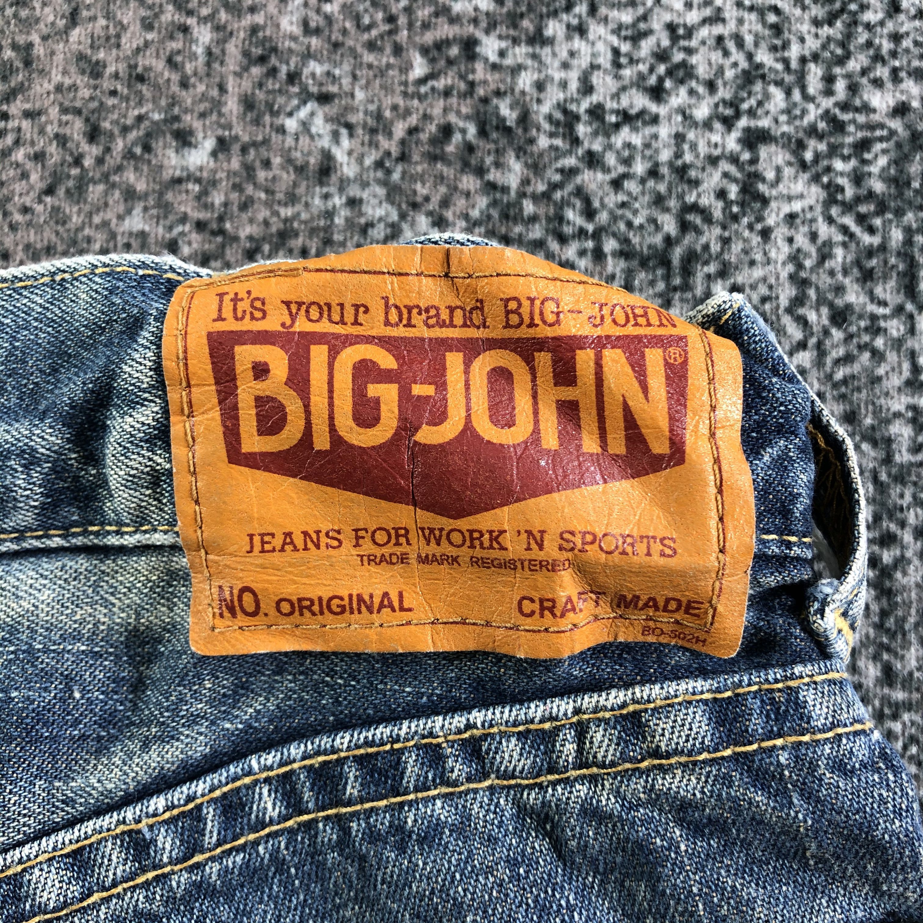 Big John Vintage Big John Jeans Faded Blue Denim KJ3122 Size US 28 / EU 44 - 5 Thumbnail