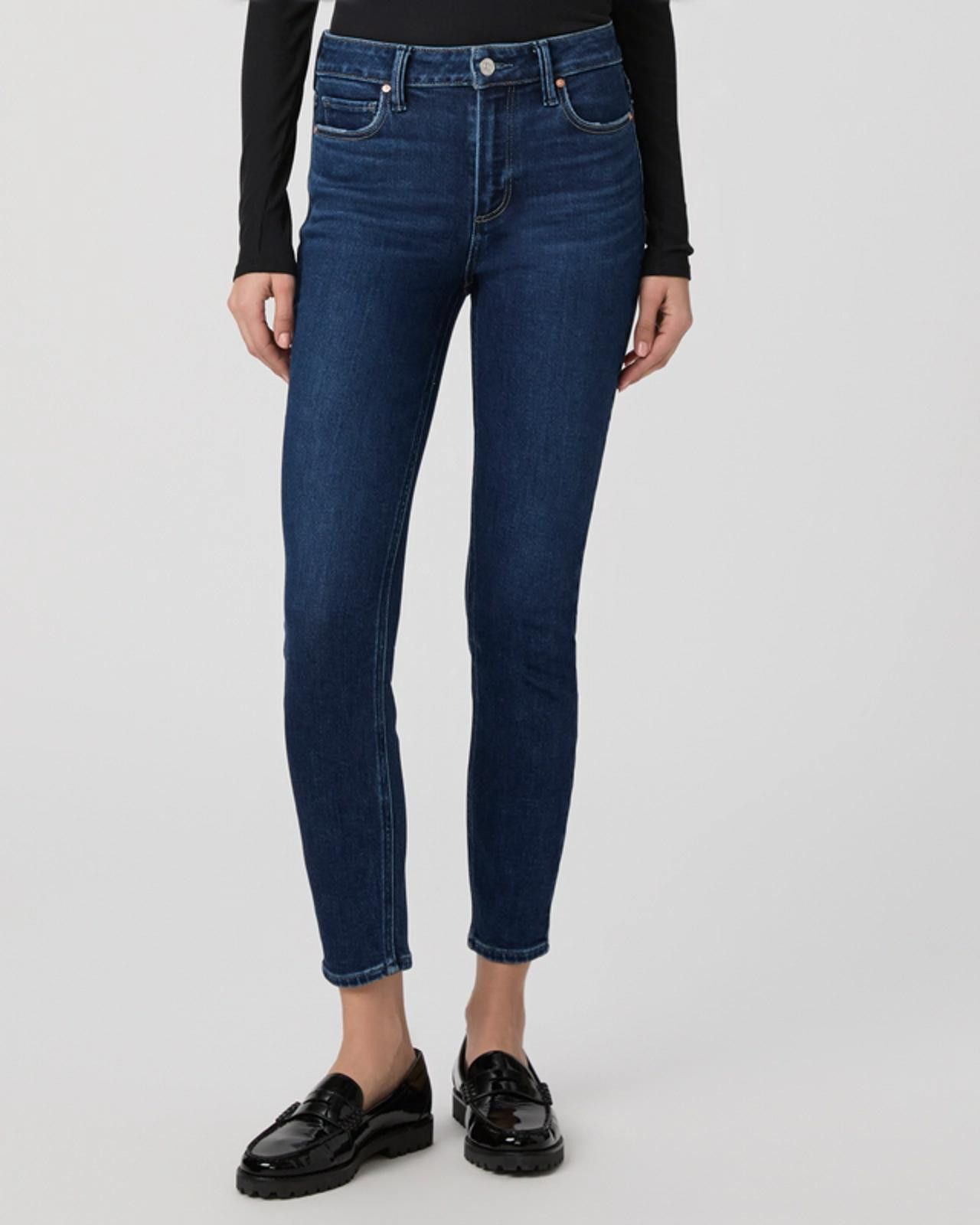 Paige Paige Hoxton Ankle Skinny Jean Premium Denim - 27 Size 27" / US 4 / IT 40 - 11 Thumbnail