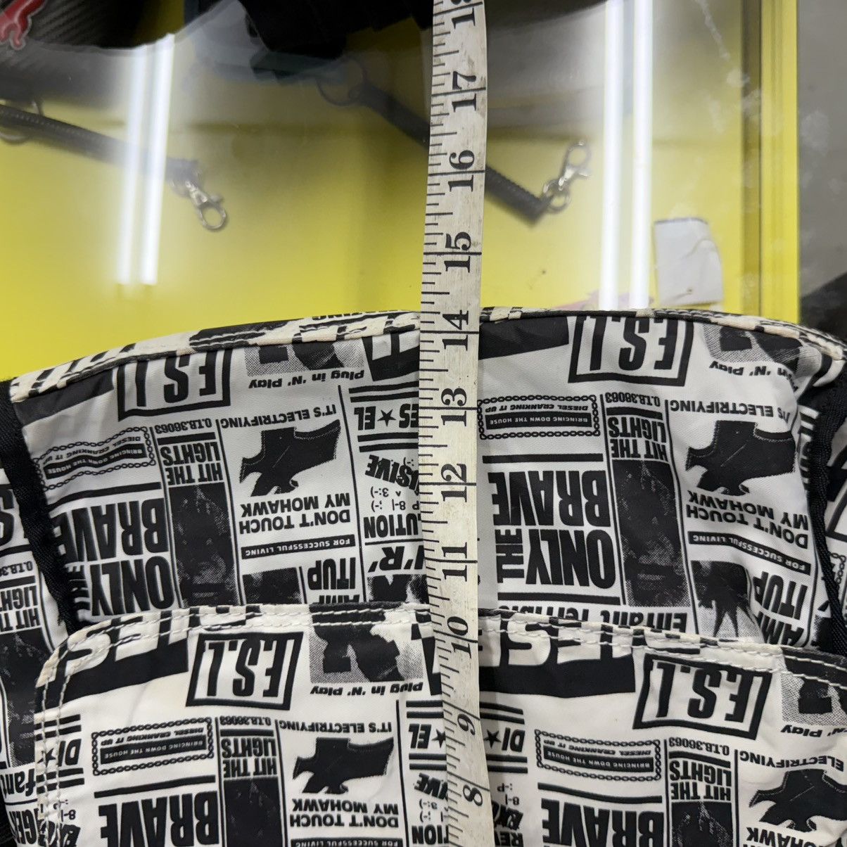 Diesel Diesel Punk Newspaper Design Messenger Bag Size ONE SIZE - 9 Thumbnail