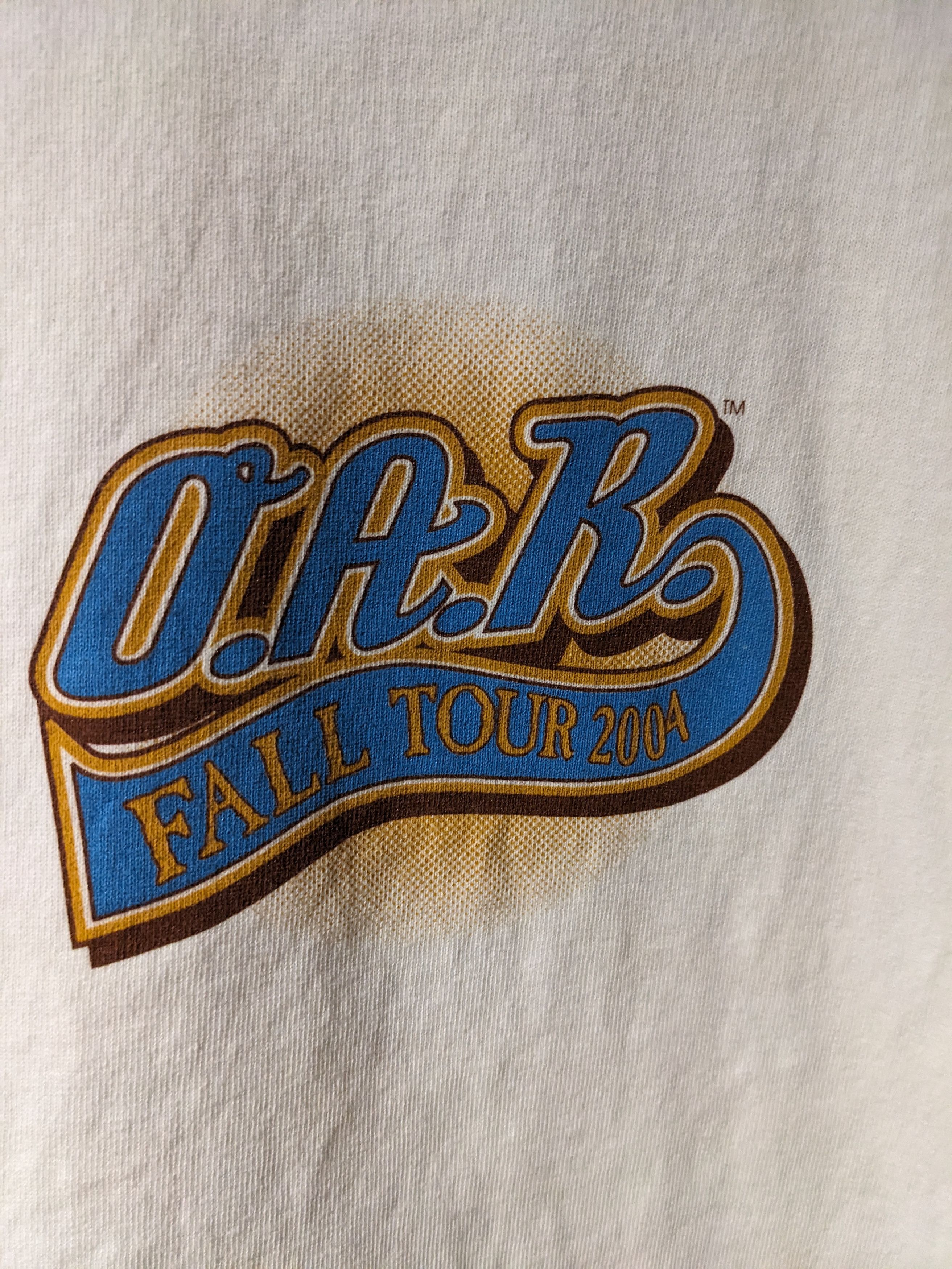 Band Tees × Vintage Vintage O.A.R. Fall Tour 2004 Band White X-Large T-Shirt Size US XL / EU 56 / 4 - 2 Thumbnail