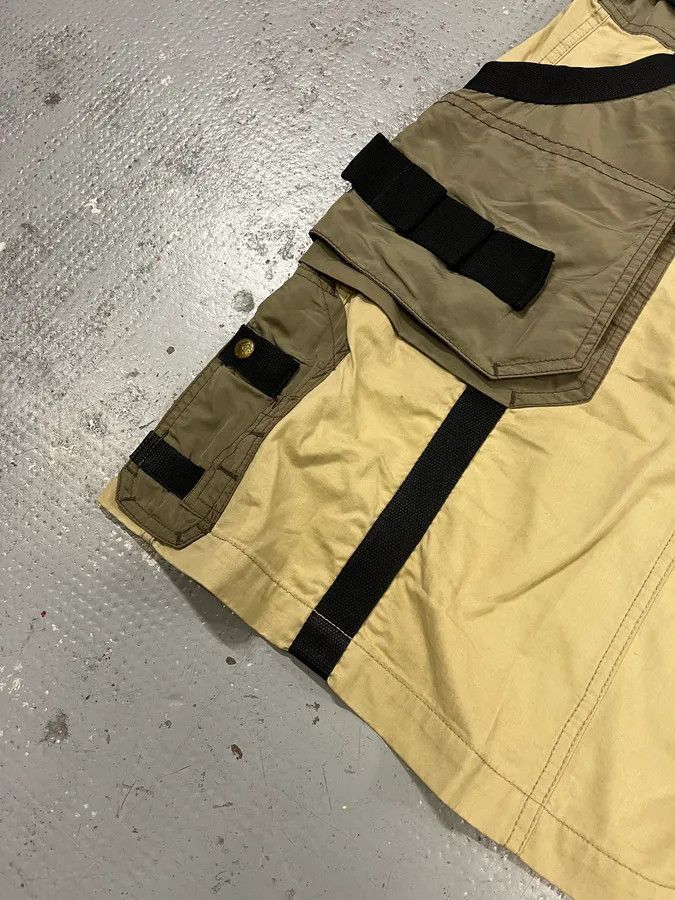 Jean Paul Gaultier AW2003 Jean Paul Gaultier Cargo Bondage Beige Skirt Size 27" / US 4 / IT 40 - 7 Thumbnail