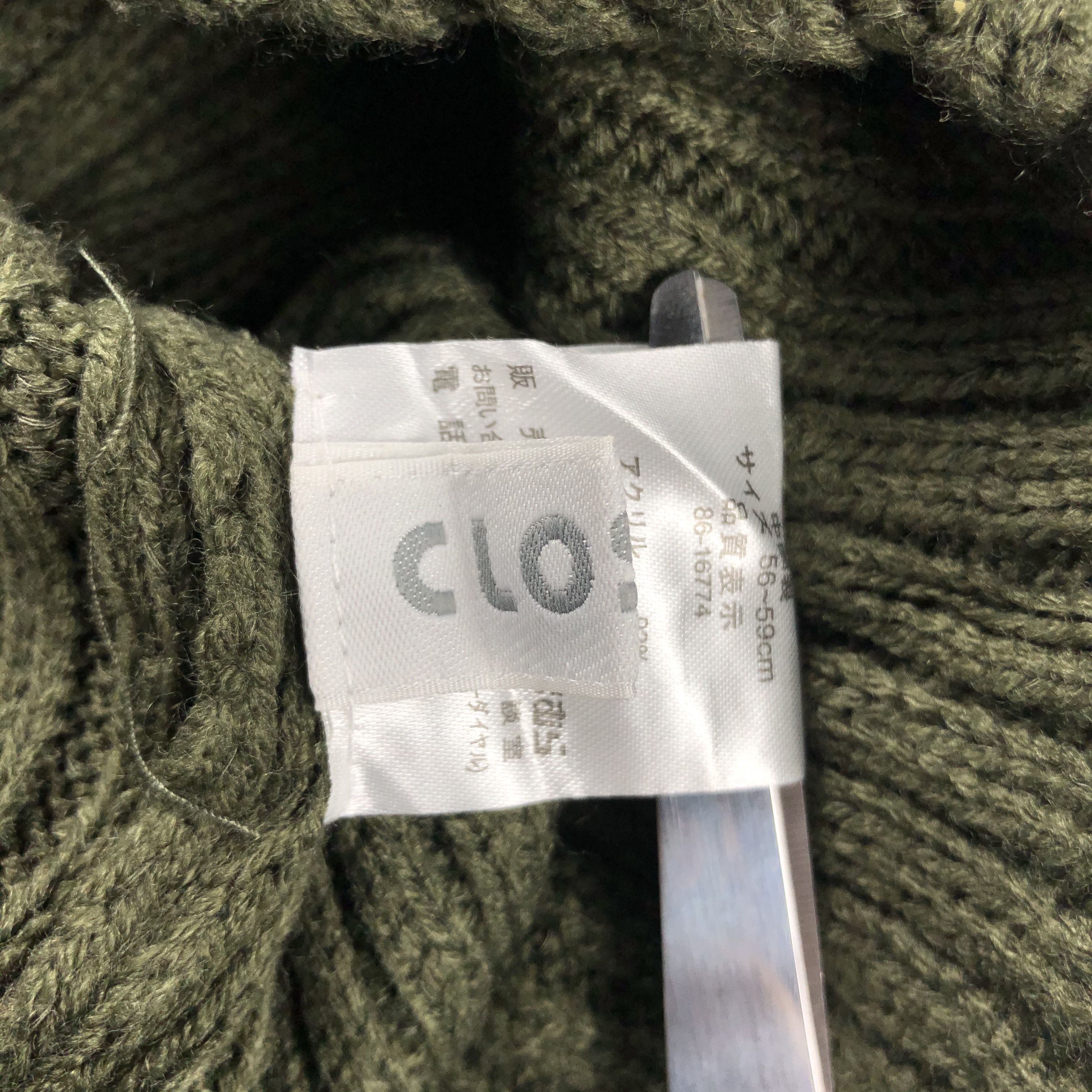 Japanese Brand × Vintage Closshi Minimalist Beanie Snow Hat Snow Cap -D394 Size ONE SIZE - 5 Thumbnail