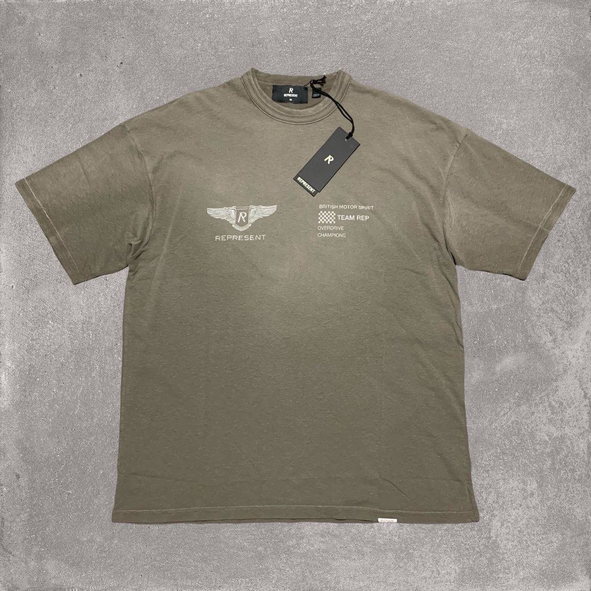 Represent Clo. Represent XS Team Rep Dark Taupe Tee Size US XS / EU 42 / 0 - 1 Thumbnail