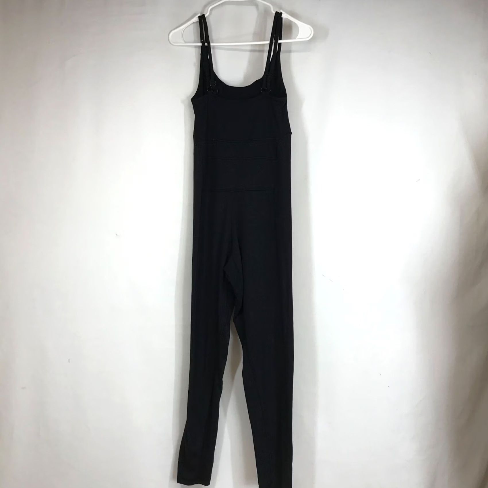 Vintage GAME Women's XS BLACK SPAGHETTI STRAP JUMPSUIT (One-Piece) Size 26" / US 2 / IT 38 - 4 Thumbnail