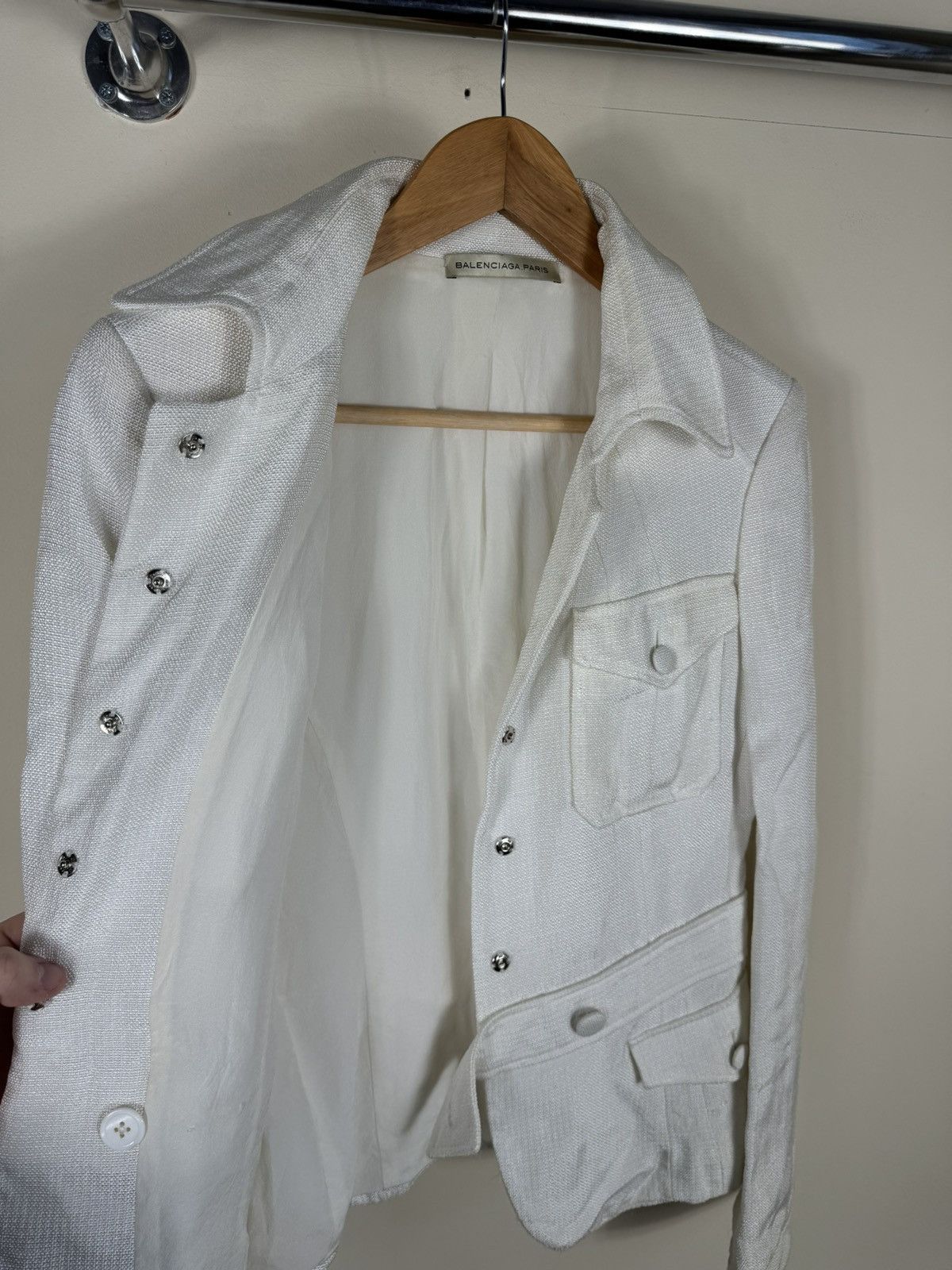 Balenciaga Balenciaga Paris Vintage Blazer Size S / US 4 / IT 40 - 11 Thumbnail