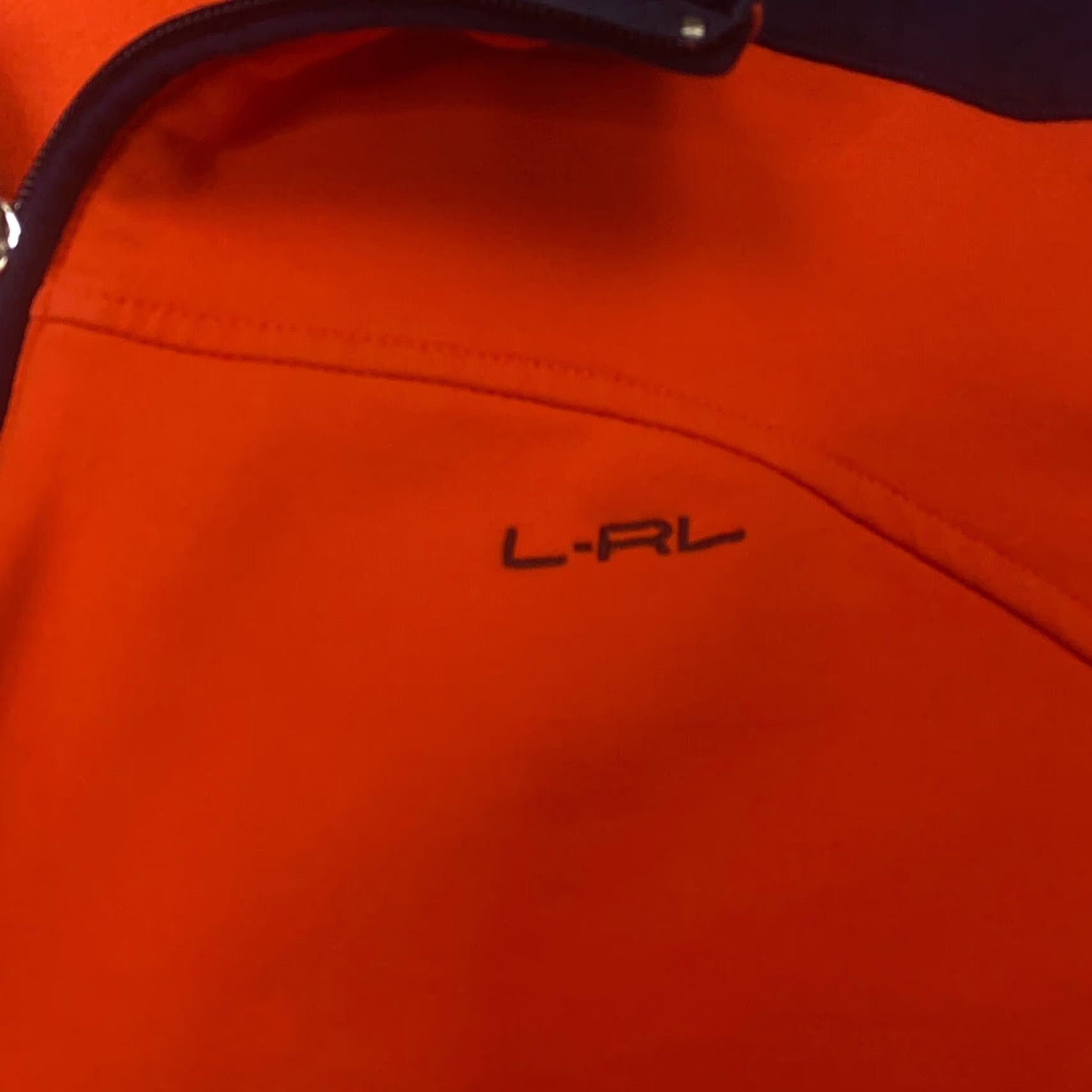 Ralph Lauren Ralph Lauren Active LRL Womens Jacket Large Orange Fleece Full Zip Size L / US 10 / IT 46 - 5 Thumbnail