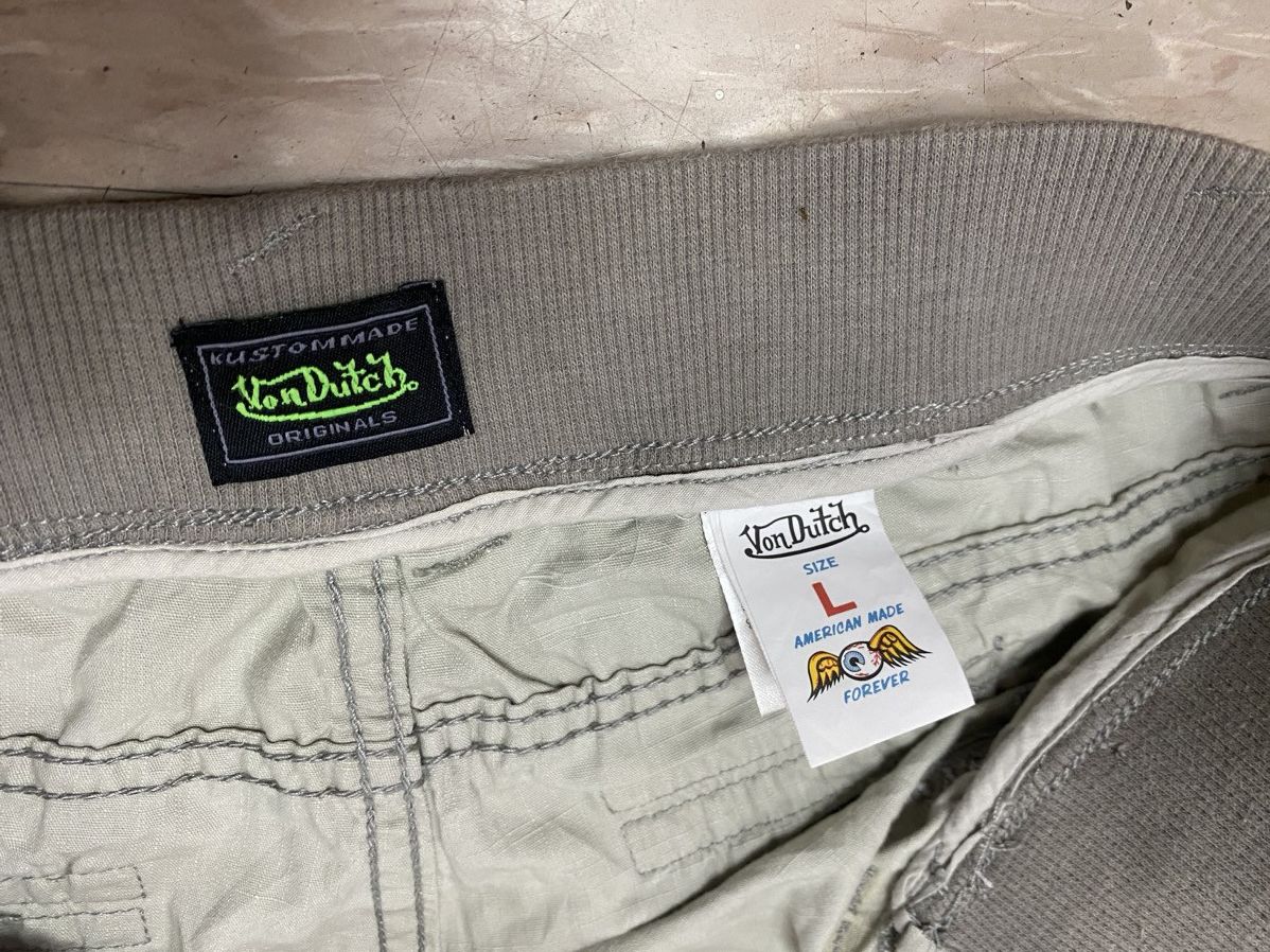 Designer × Von Dutch Von dutch women's grey trousers Size 32" / US 10 / IT 46 - 2 Thumbnail