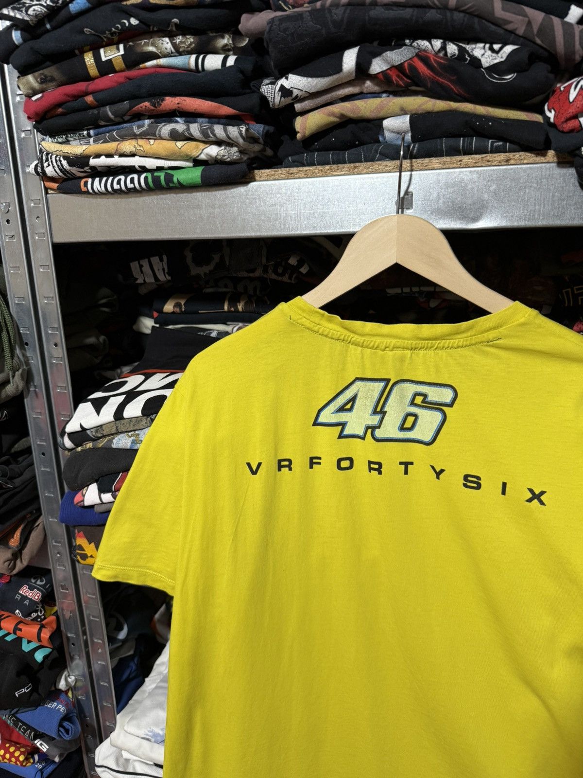 Yamaha Official Fan Club Valentino Rossi 46 The Doctor T-Shirt Size US XXL / EU 58 / 5 - 4 Thumbnail