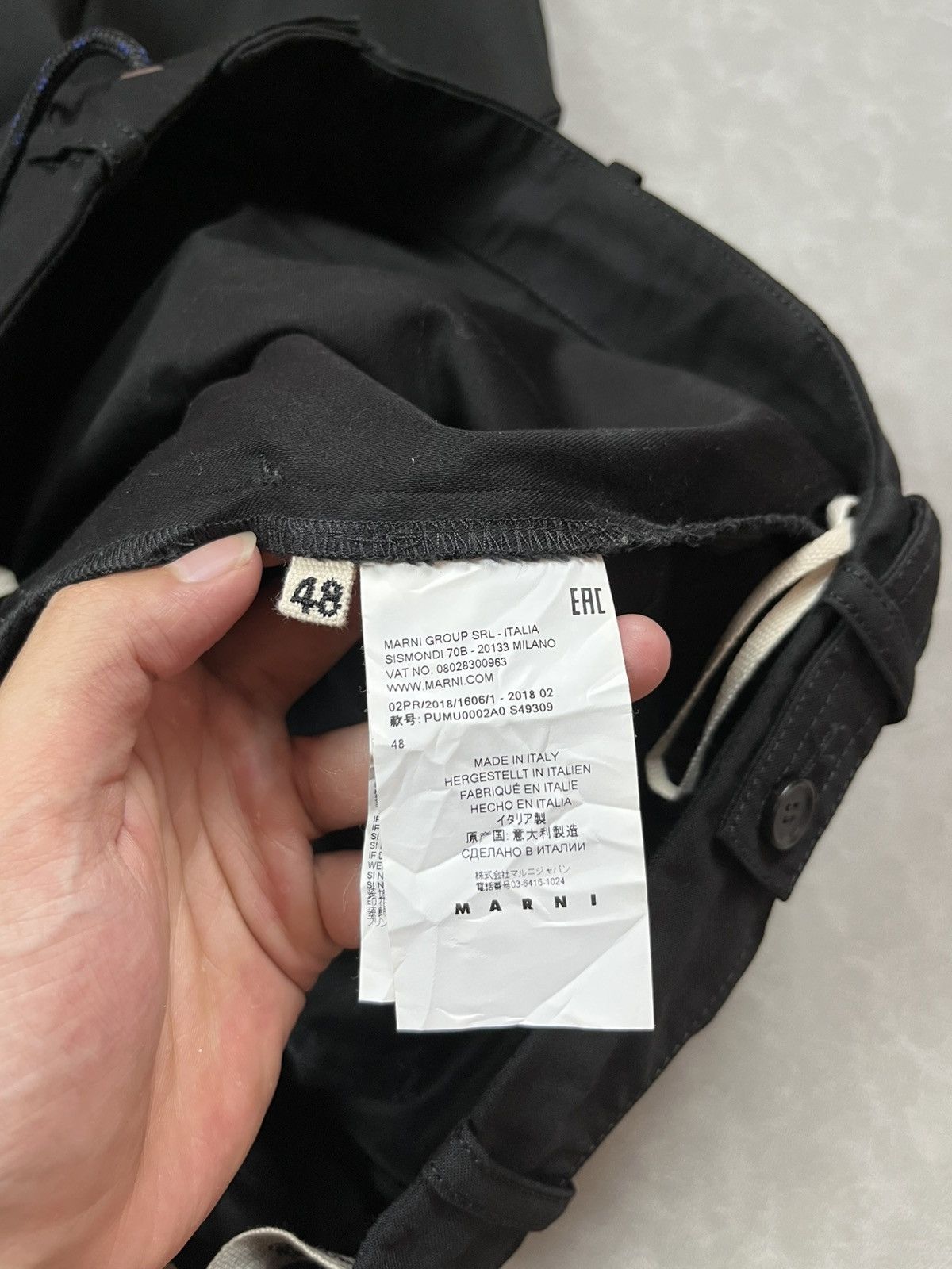 Marni Marni baggy pants Size US 31 - 14 Thumbnail