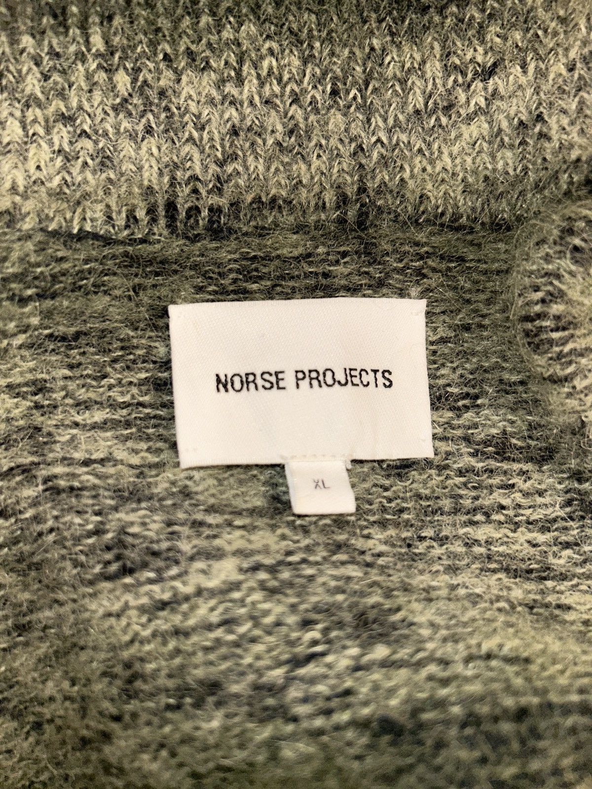 Norse Projects Mohair Cardigan Sweater, NORSE Size US XL / EU 56 / 4 - 5 Thumbnail