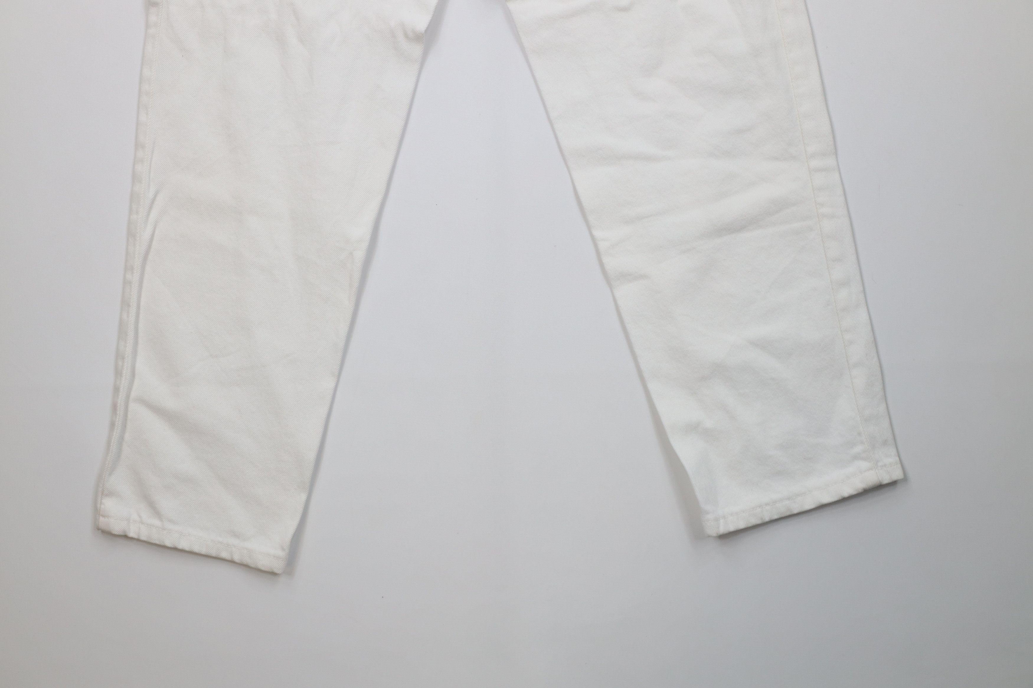 Levi's Vintage 90s Levis 550 Relaxed Tapered Leg Jeans White USA Size 32" / US 10 / IT 46 - 14 Thumbnail