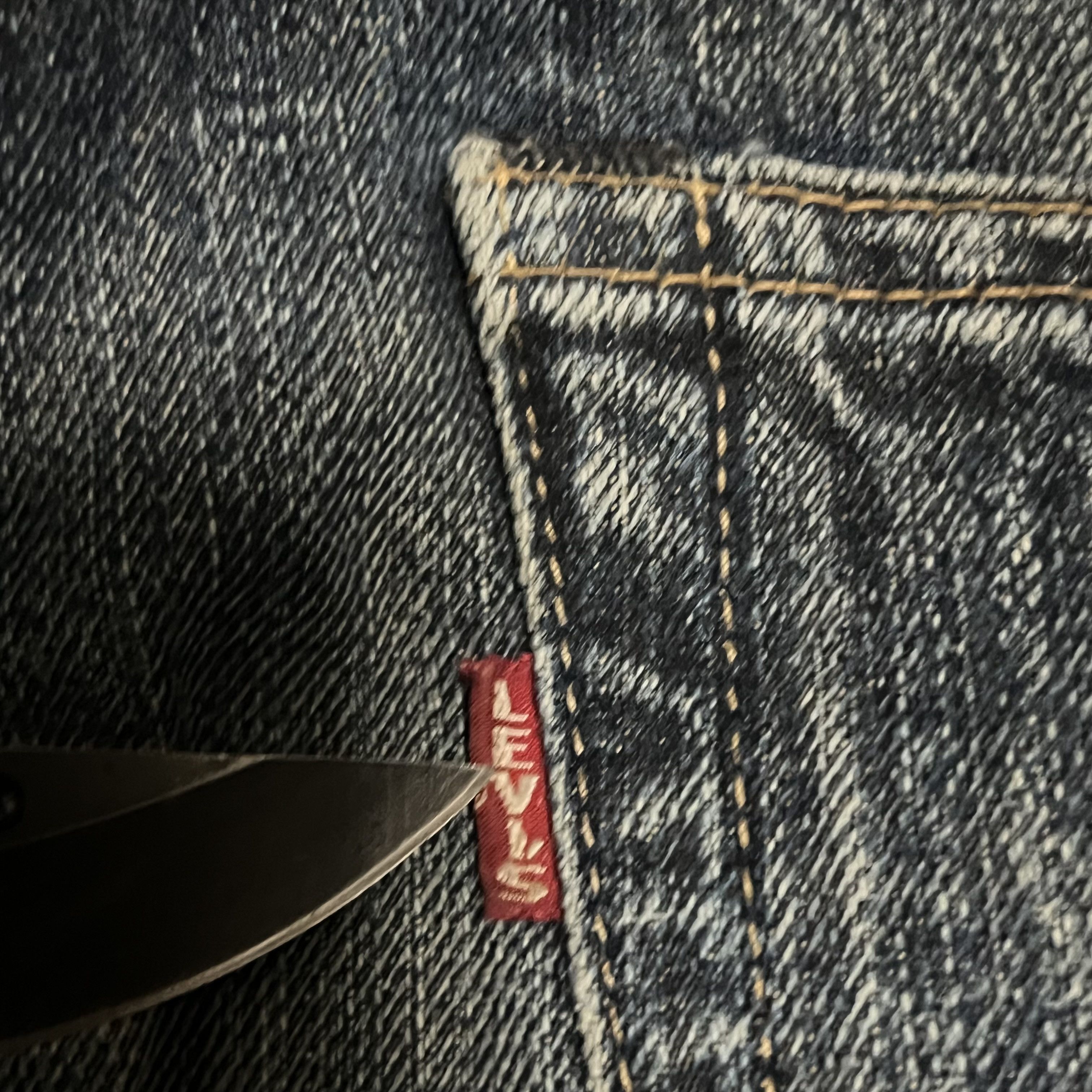 Levi's × Levi's Vintage Clothing × Vintage Vintage Levis 505-0217 Big E Redline Selvedge Jeans 33x32 Size US 33 - 4 Thumbnail