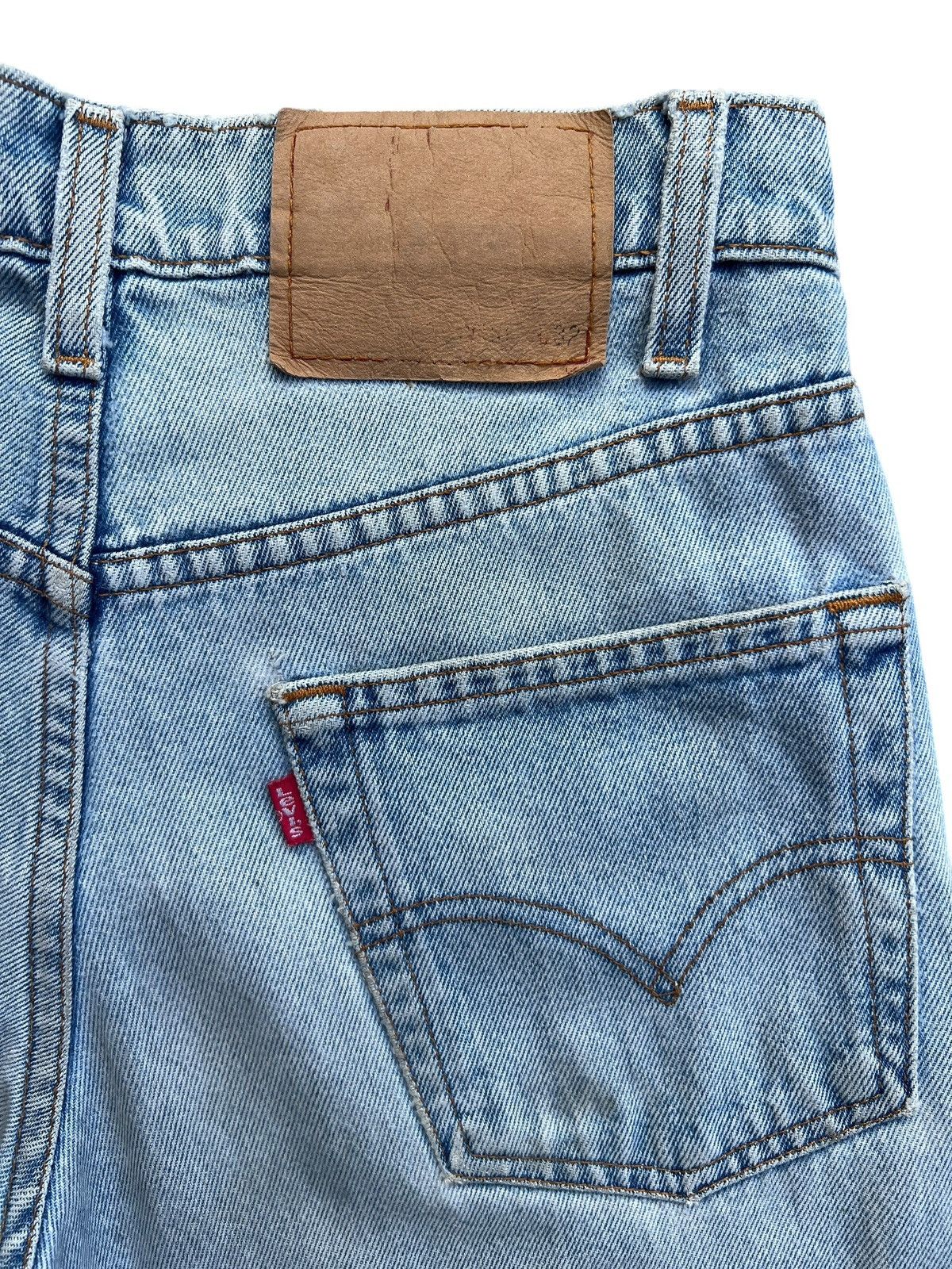 Levi's Vintage 90s Levis 505 Batwing Tag Stone Wash Jeans 28x32 Size 28" / US 6 / IT 42 - 8 Thumbnail