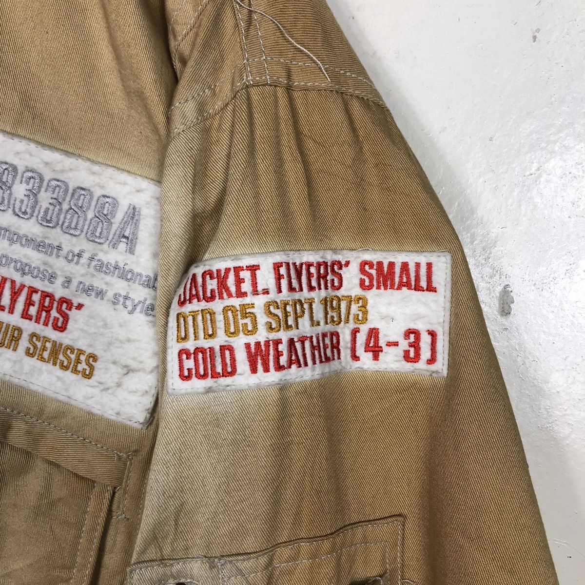 Japanese Brand 📌Vintage Flight Bomber Jacket Parachute Military Us Army Size US S / EU 44-46 / 1 - 21 Thumbnail