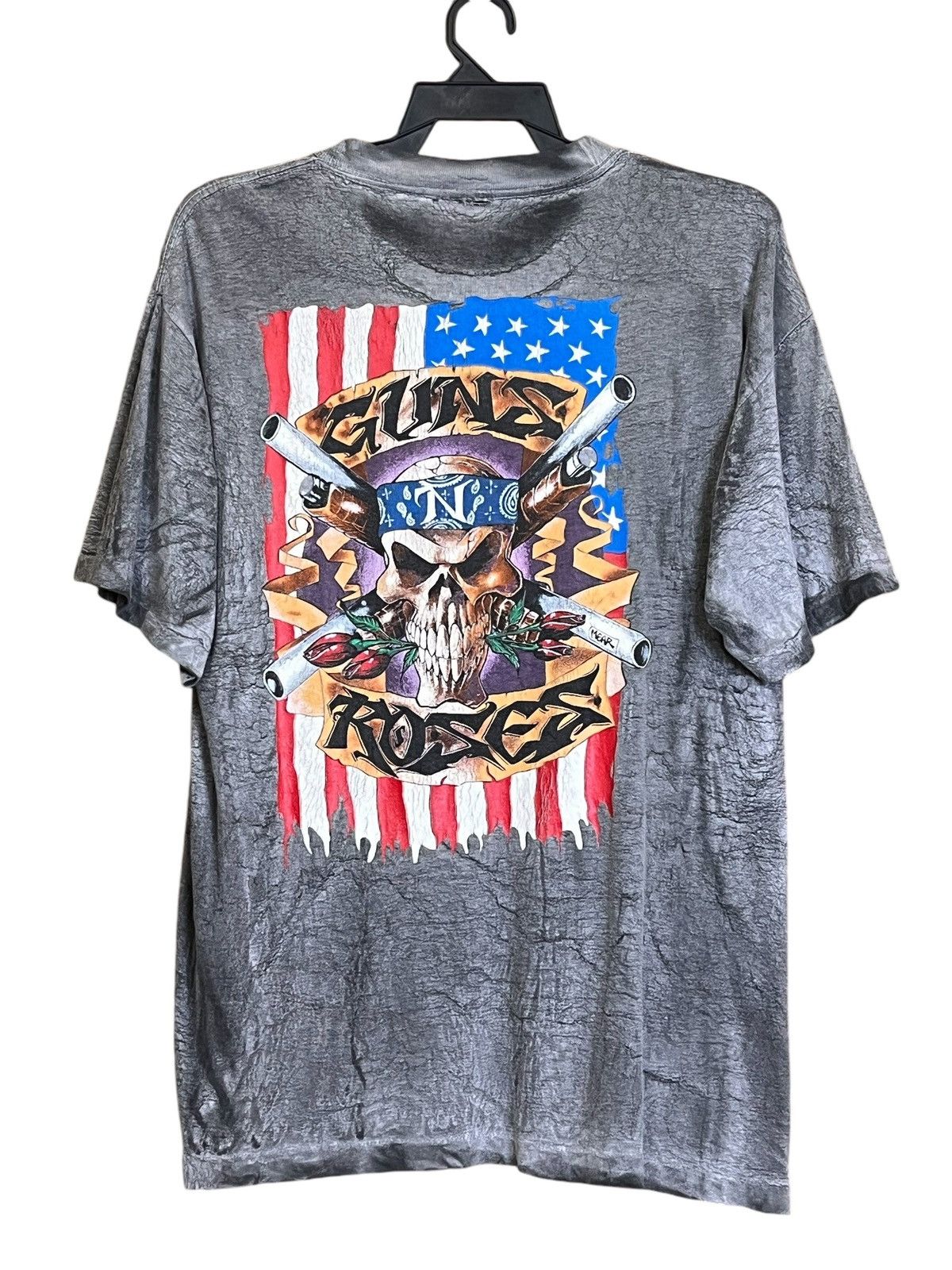 Guns N' Roses RARE🔥VINTAGE 90s GUNS AND ROSES 1991 TYE DYE T SHIRT Size US L / EU 52-54 / 3 - 1 Thumbnail