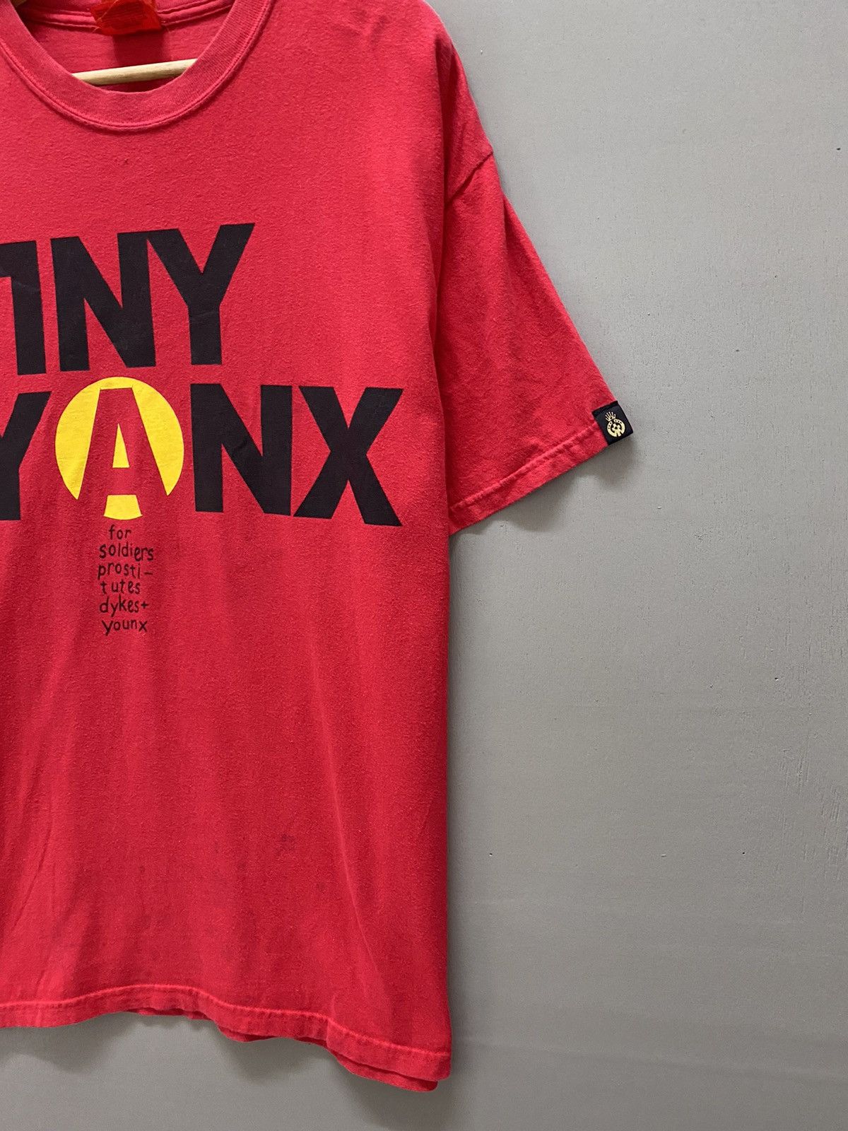 A.F.F.A. Vintage 90s Tiny Yanx Kishidan Punk Anarchy T-shirts Size US L / EU 52-54 / 3 - 4 Thumbnail