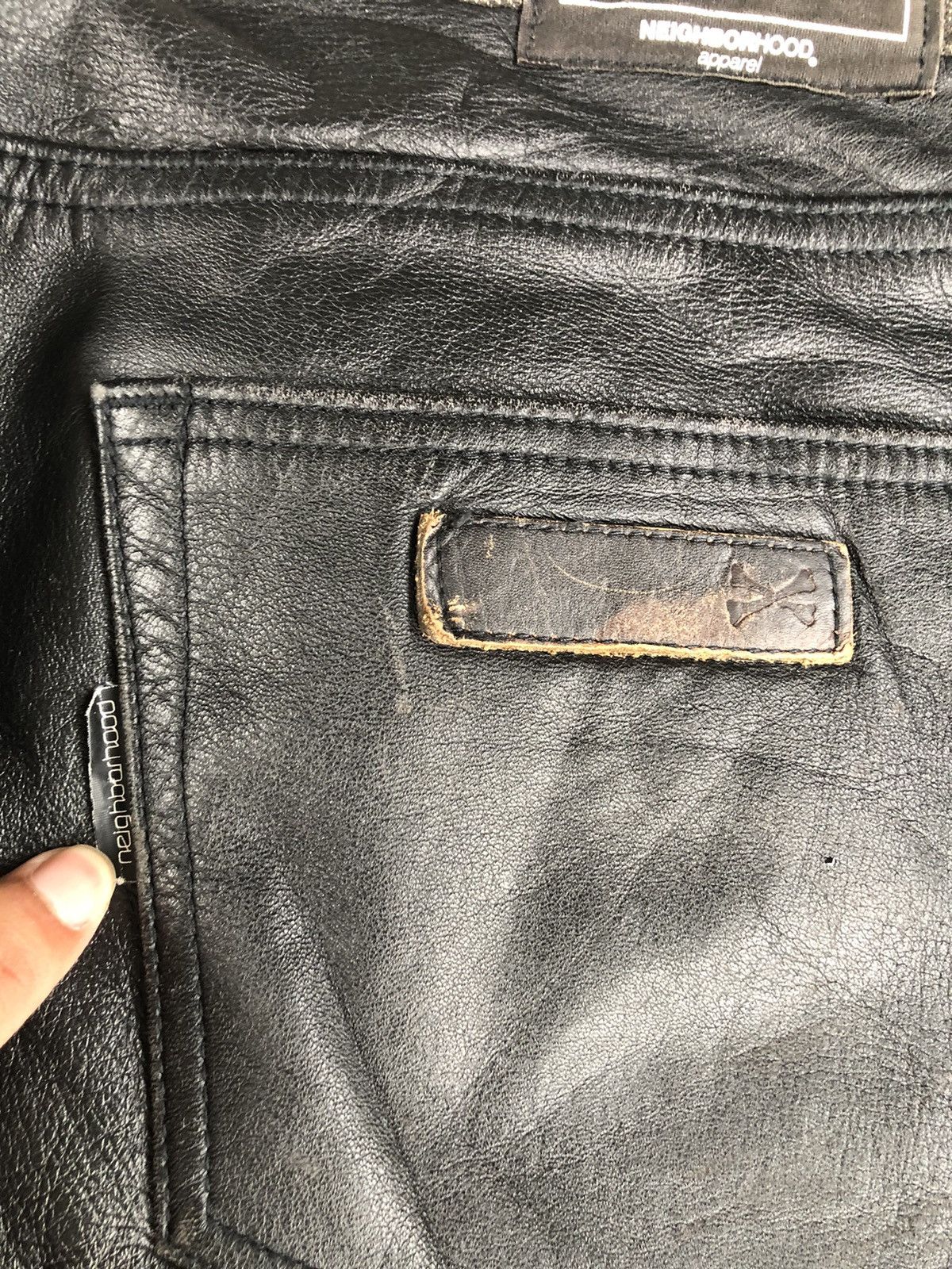 Neighborhood Neighborhood Leather Selvedge Denim Size US 32 / EU 48 - 19 Thumbnail