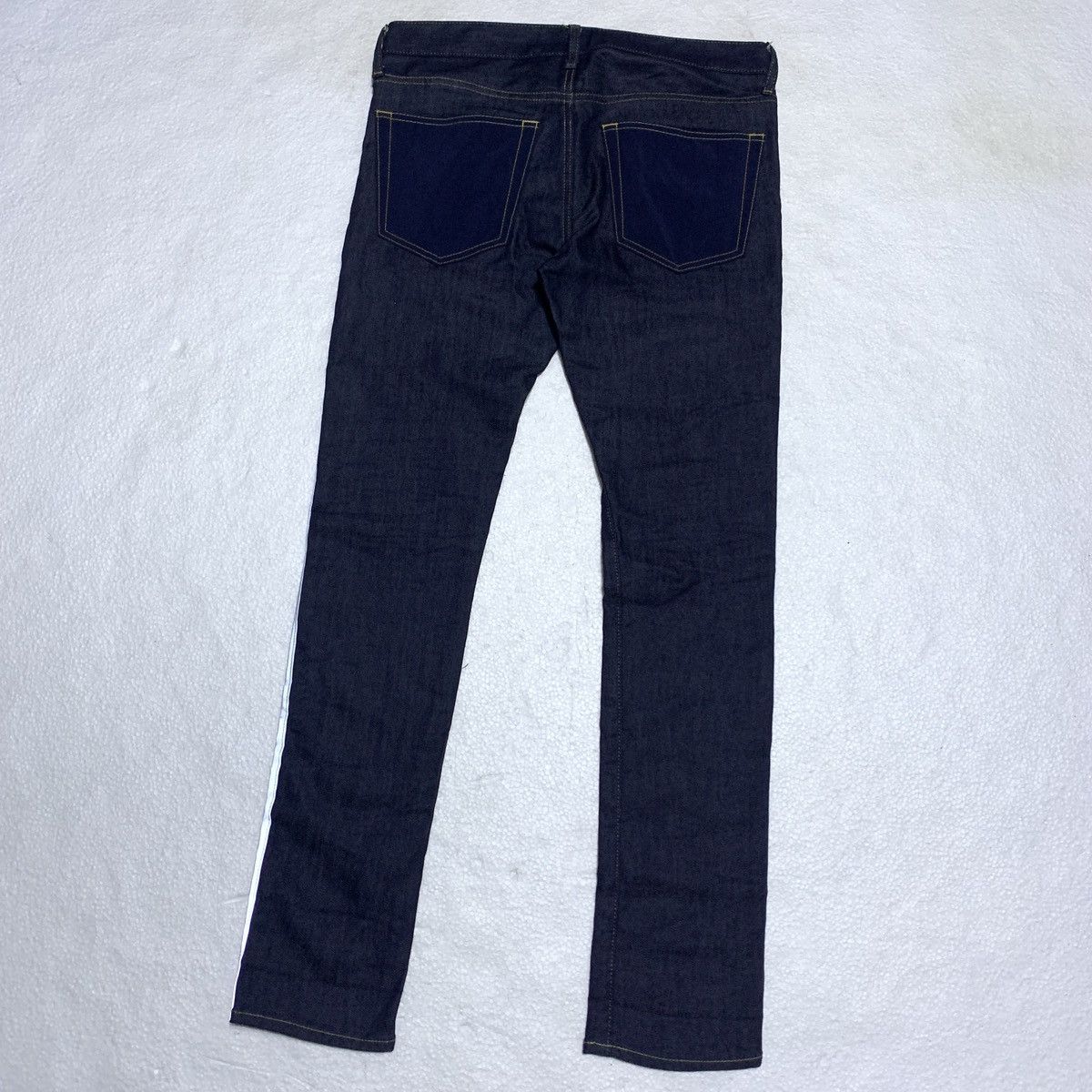 Comme des Garcons × Junya Watanabe Junya Watanabe CDG Men Reflective Denim Pants 👖 Size US 32 / EU 48 - 12 Thumbnail