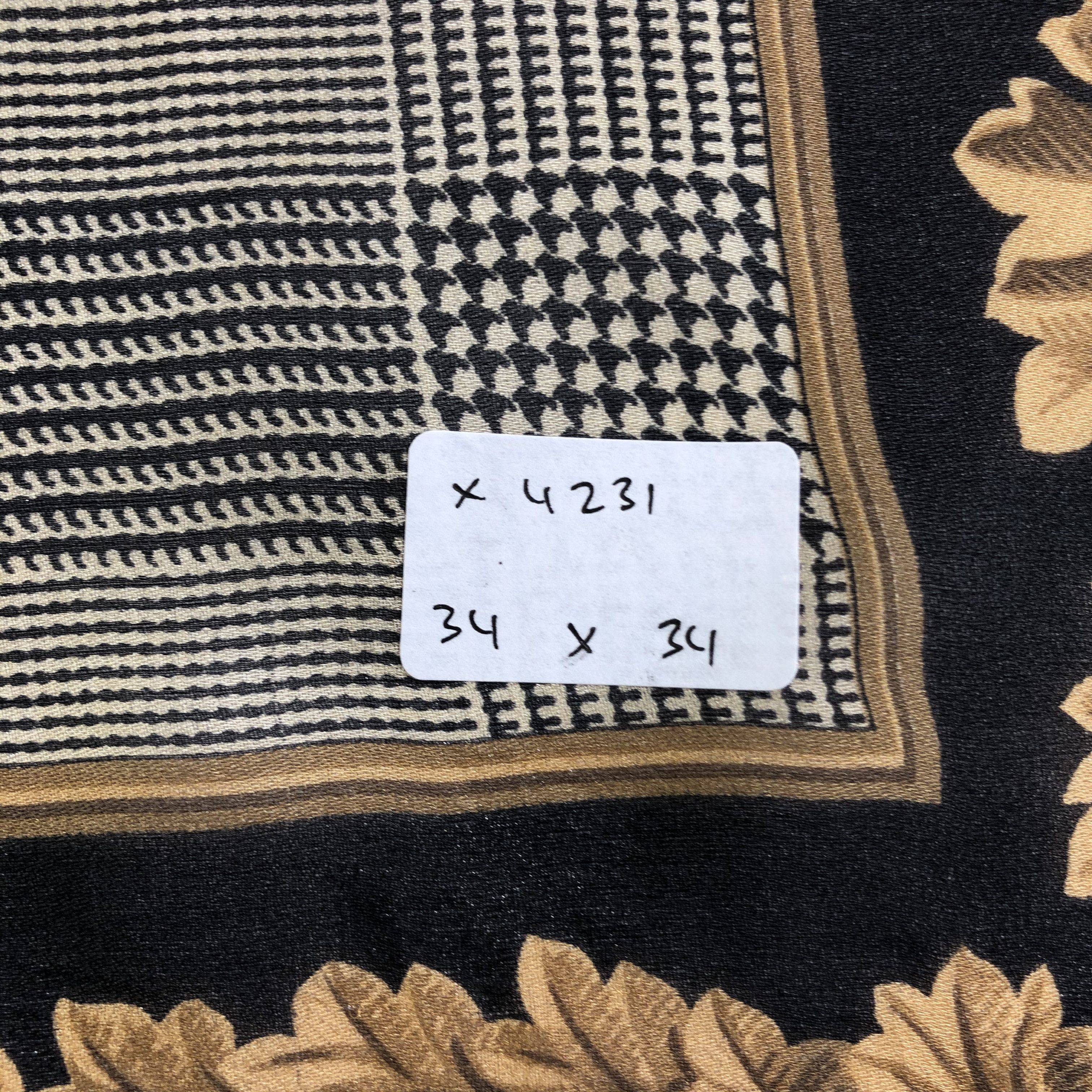 Vintage Vintage Silk Scarf Size ONE SIZE - 7 Thumbnail