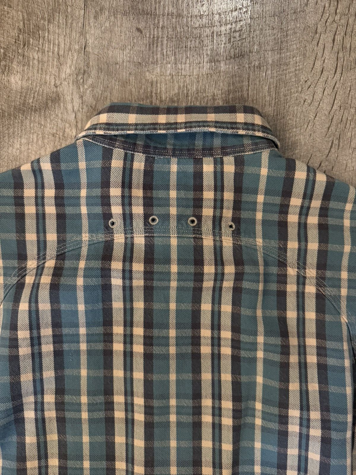 RRL Ralph Lauren RRL 1990s Work Shirt – Early 1st gen Tag – Vintage Plaid Size US M / EU 48-50 / 2 - 8 Thumbnail