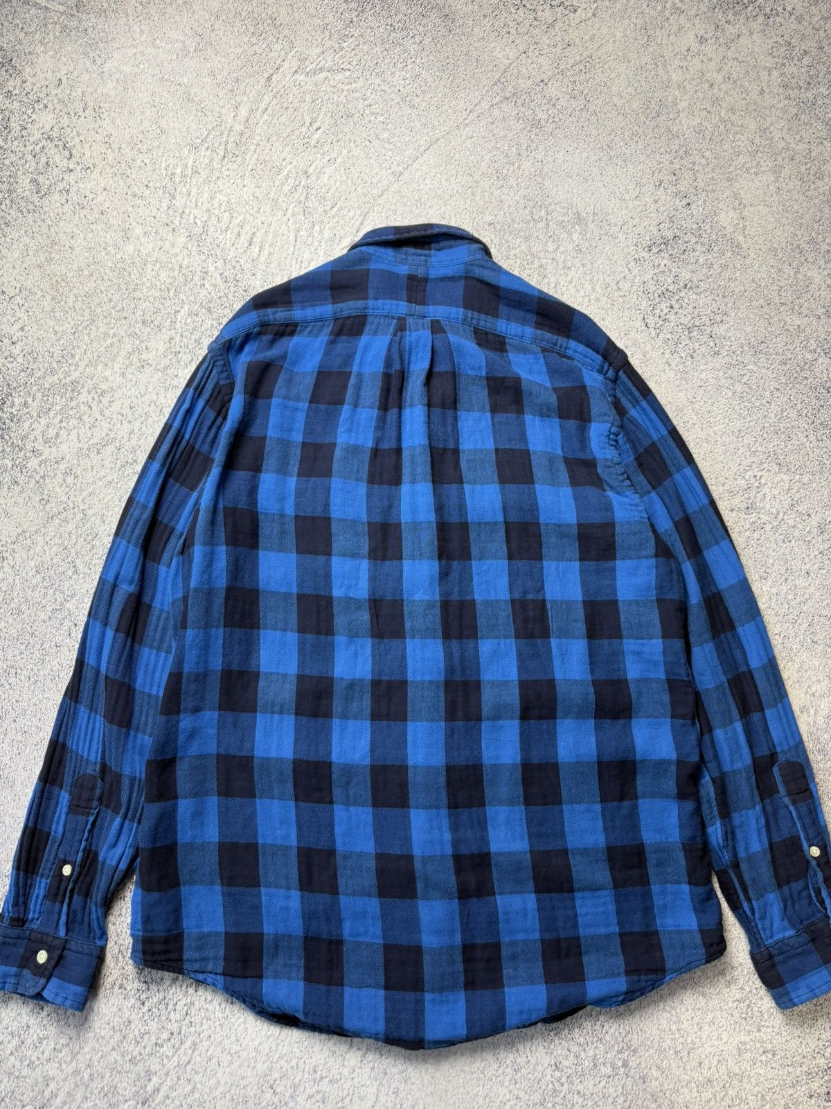 Flannel Vintage RALPH LAUREN Flanel Plaid Shirt USA Size US L / EU 52-54 / 3 - 25 Thumbnail