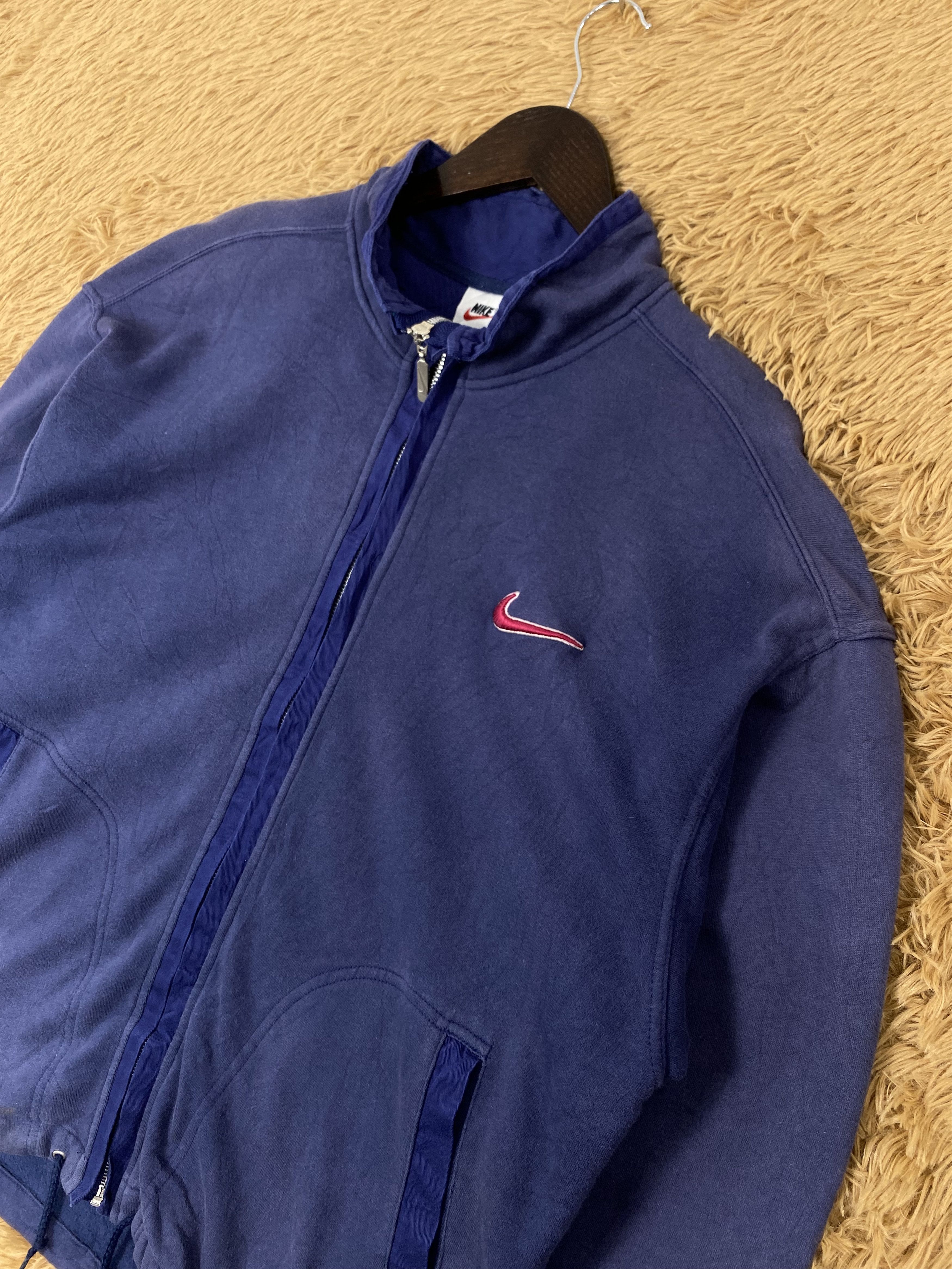 Nike Vintage Nike Swoosh Zipper Sweaters PS0067 Size US M / EU 48-50 / 2 - 3 Thumbnail