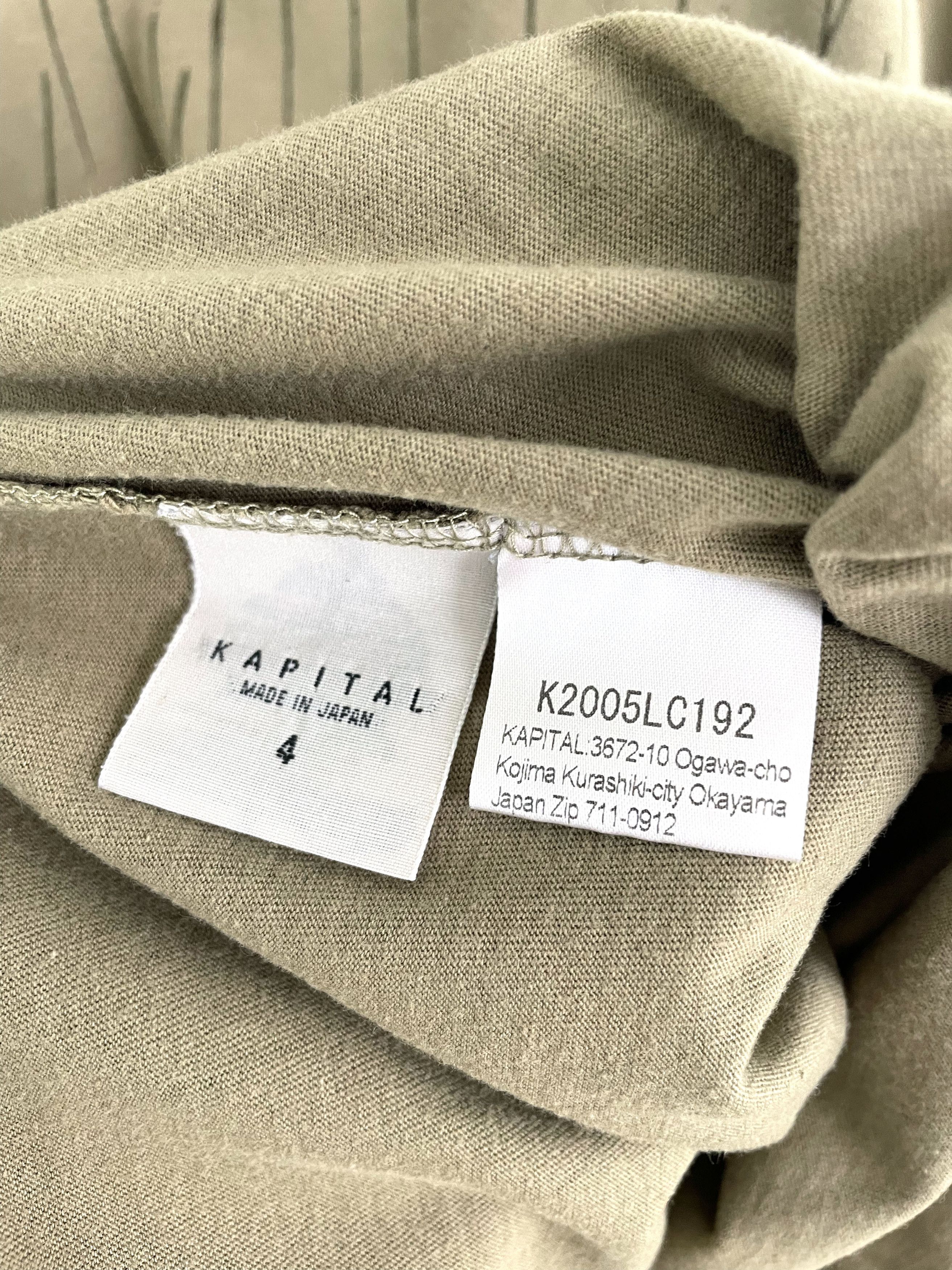 Kapital Smiley Longsleeve Size US XL / EU 56 / 4 - 8 Thumbnail