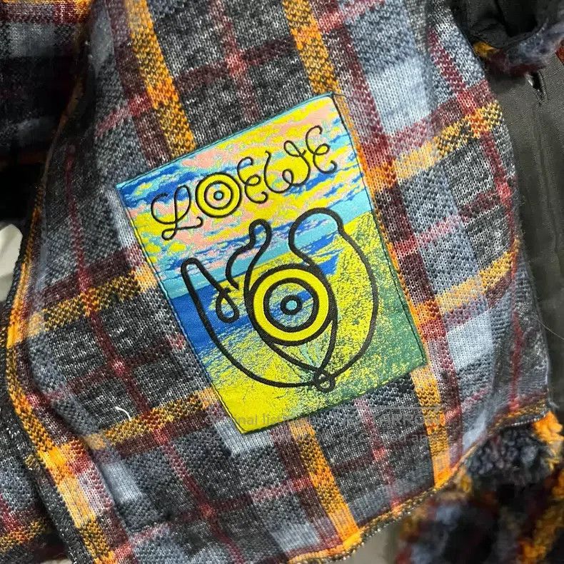 Loewe Loewe Fleece pocket tartan jacket Size M / US 6-8 / IT 42-44 - 5 Thumbnail