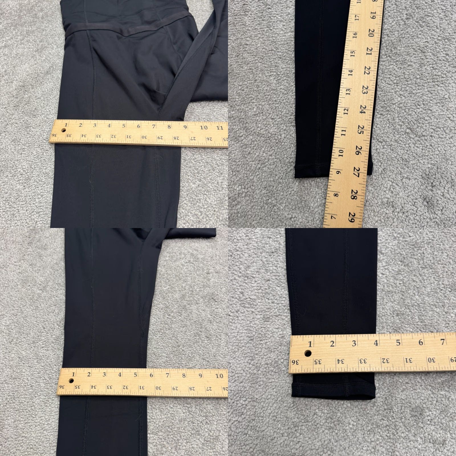 Fabletics Fabletics Jumpsuit Womens Small Black Backless Motion 365 Active Yoga One Piece Size 28" / US 6 / IT 42 - 9 Thumbnail