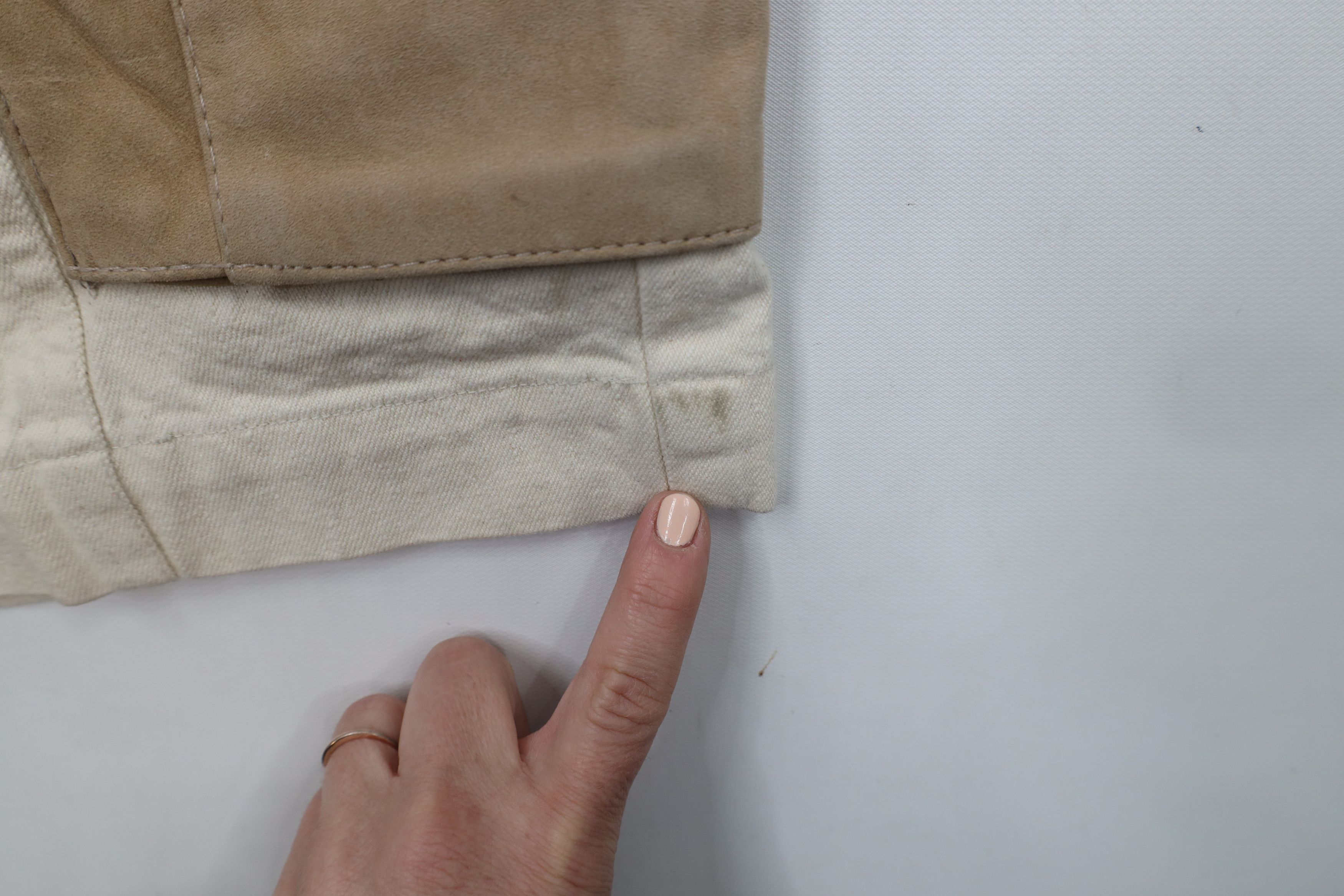 Vintage Deadstock Vintage 90s Streetwear Skateboard Leather Shorts Size US 31 - 11 Thumbnail