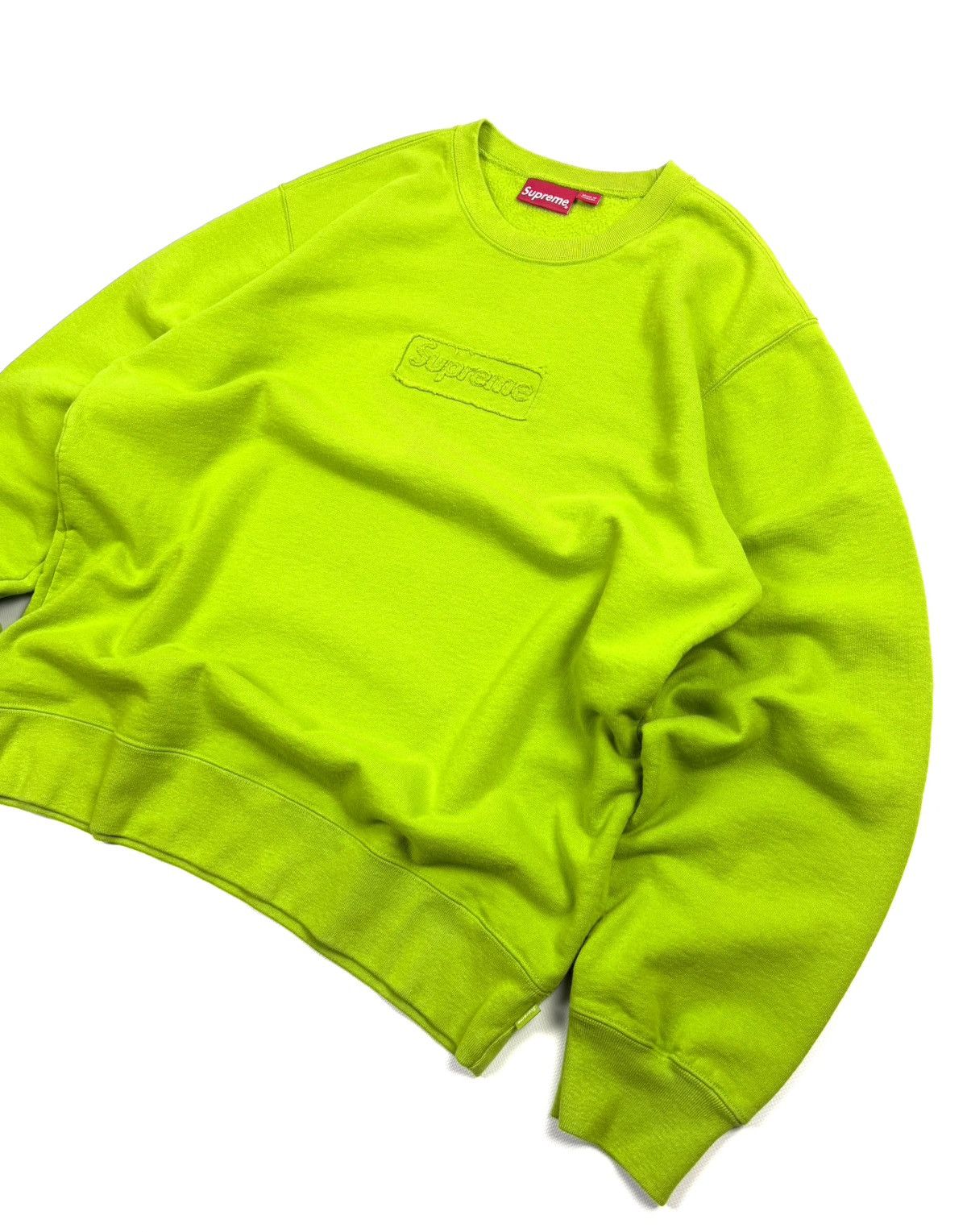 Supreme Supreme Shrek Green Box Logo Crewneck Sweatshirt Streetwear Size US L / EU 52-54 / 3 - 3 Thumbnail