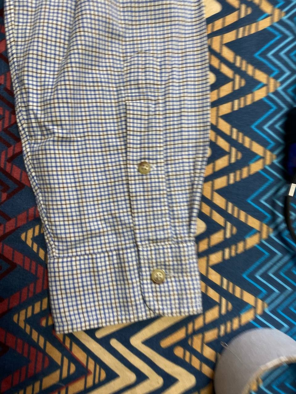 Polo Ralph Lauren × Vintage 90s Vintage Mens Flannel Plaid Shirt Size US L / EU 52-54 / 3 - 11 Thumbnail
