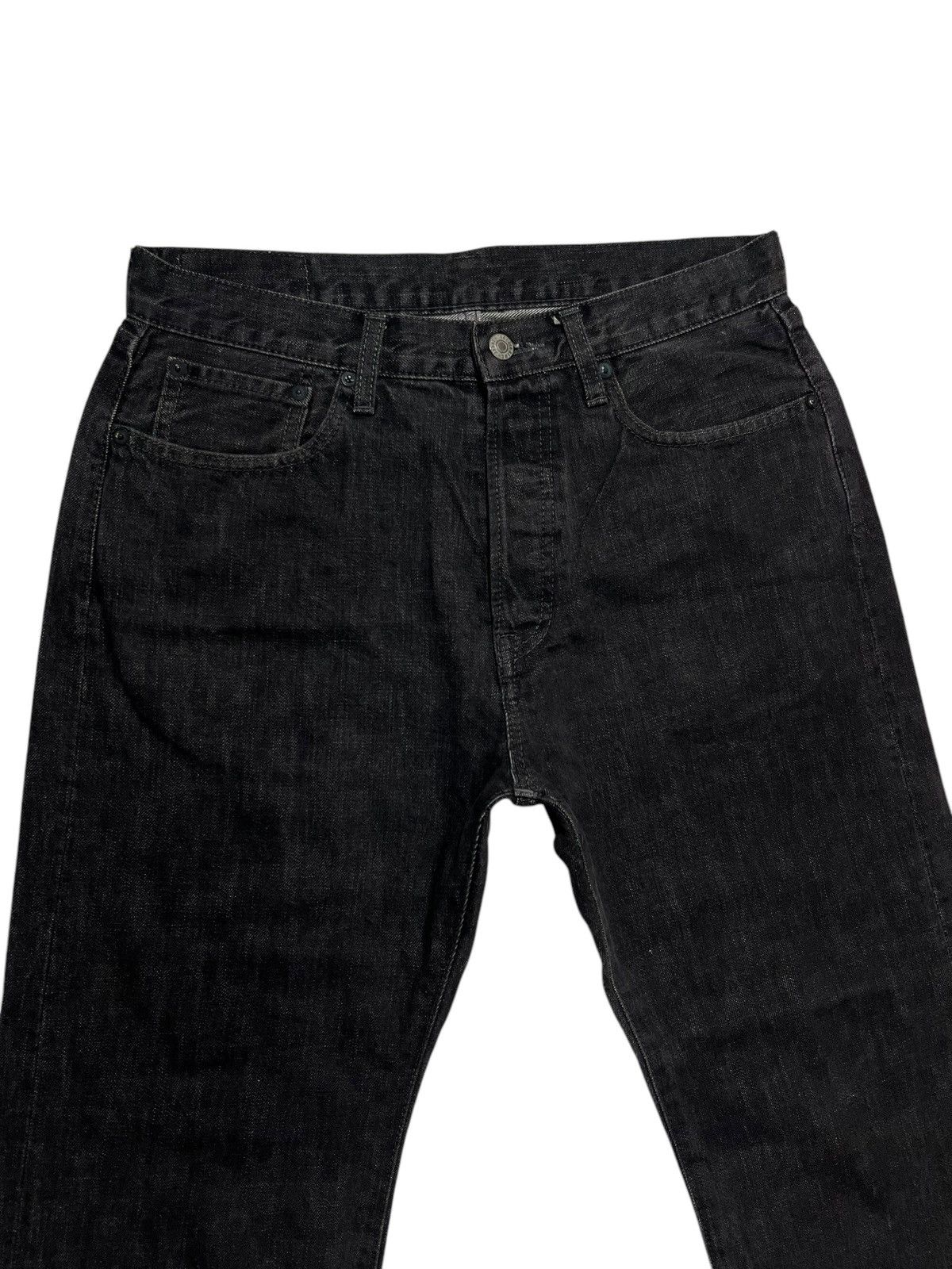Designer × Japanese Brand × Vintage TABLOID NEWS JAPANESE BRAND NON SELVEDGE JEANS Size US 32 / EU 48 - 2 Thumbnail