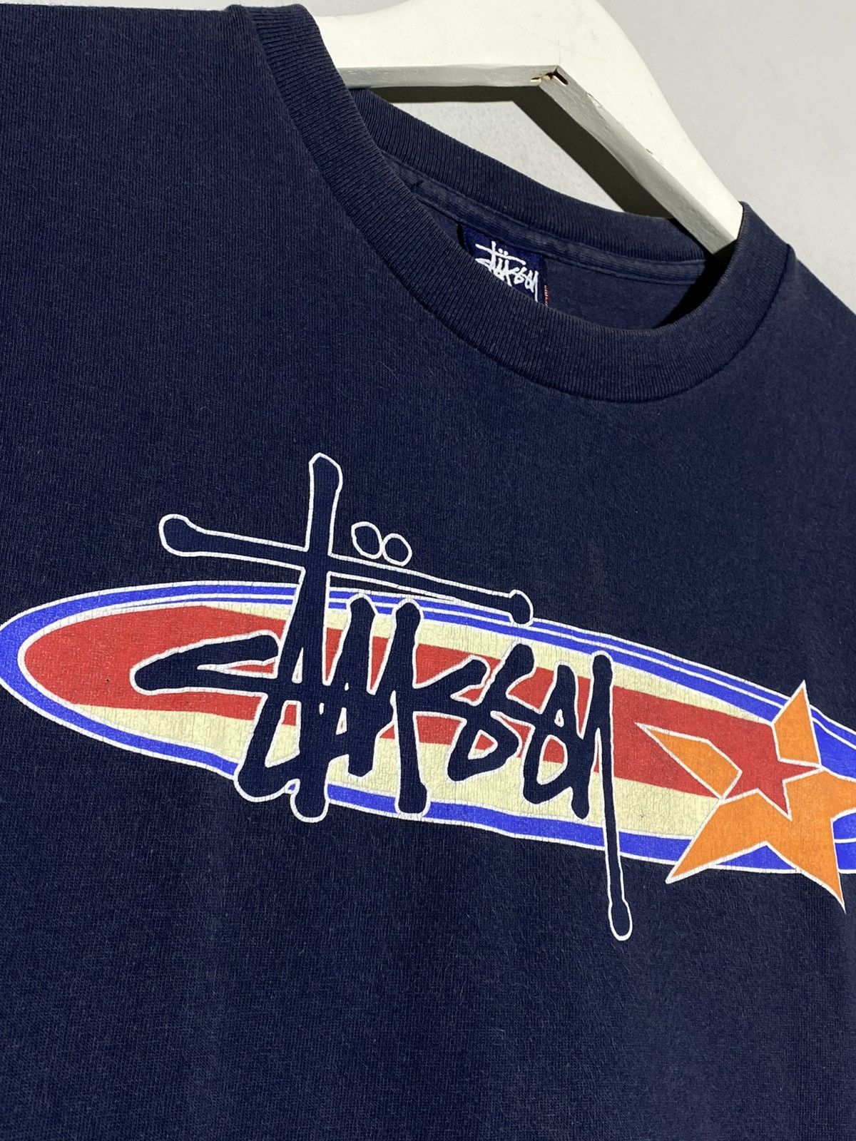 Stussy Stussy made in USA single stitch vintage 90s rare t-shirt Size US M / EU 48-50 / 2 - 4 Thumbnail