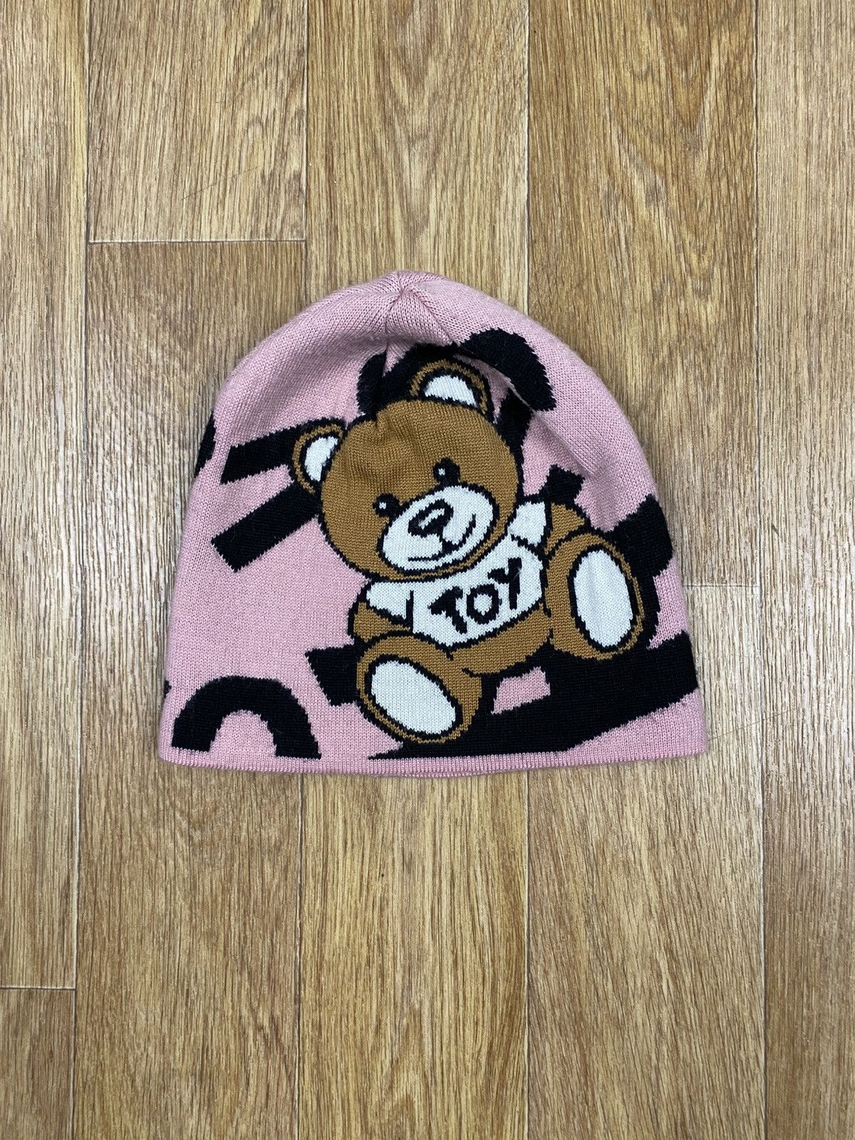 Moschino Moschino Bear Logo Hats Size ONE SIZE - 1 Thumbnail