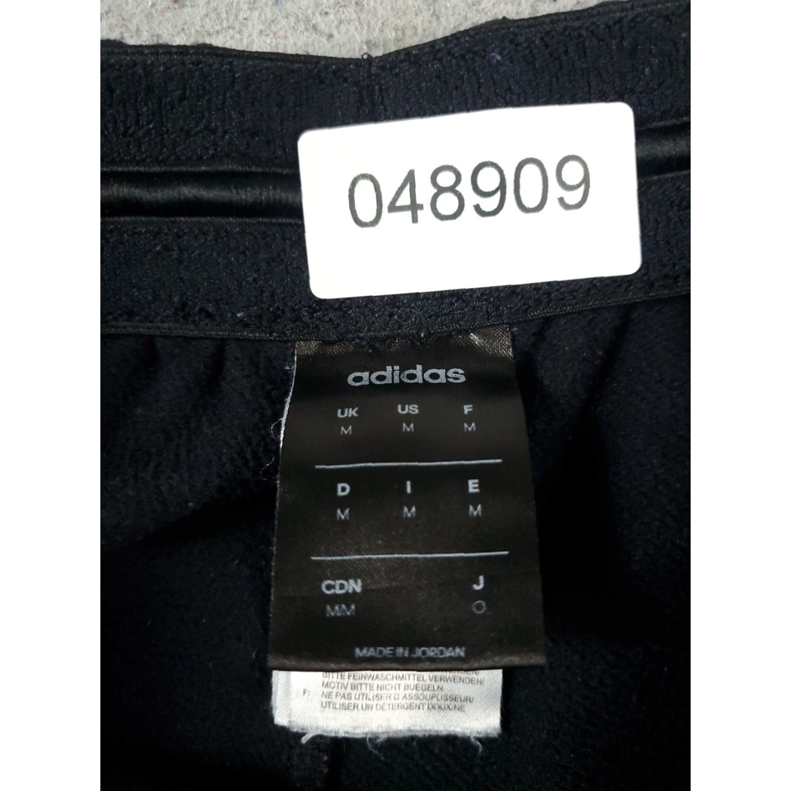 Adidas Adidas Pants Mens Size Medium Black Running Track Joggers Sweatpants Size US 31 - 7 Thumbnail