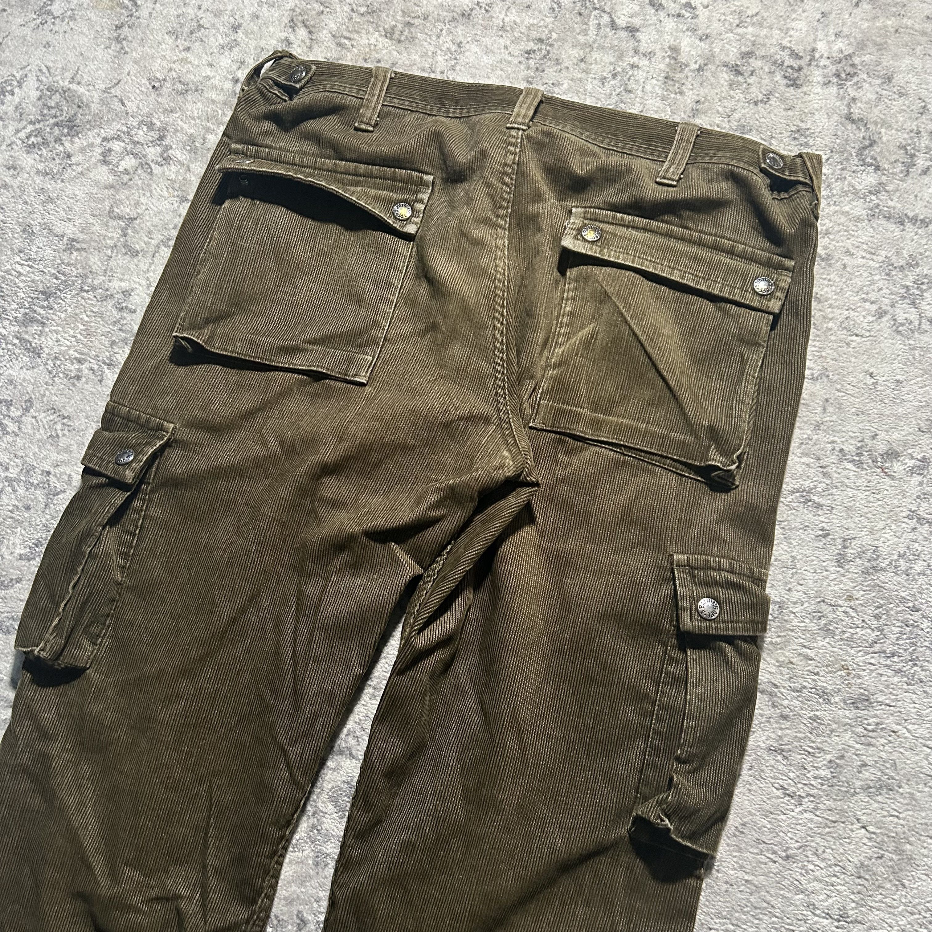 Bape Vintage Bape Corduroy Cargo Pants | XL Size US 32 / EU 48 - 10 Thumbnail