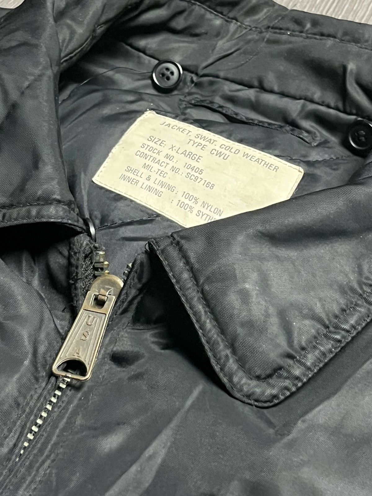 Vintage Vintage Mil-Tec SWAT CWU Cold Weather Jacket XL Size US XL / EU 56 / 4 - 6 Thumbnail