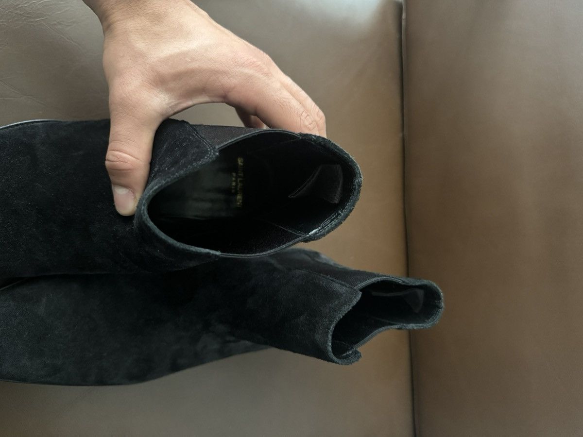 Yves Saint Laurent YSL Suede Boots Size US 9 / EU 42 - 8 Thumbnail