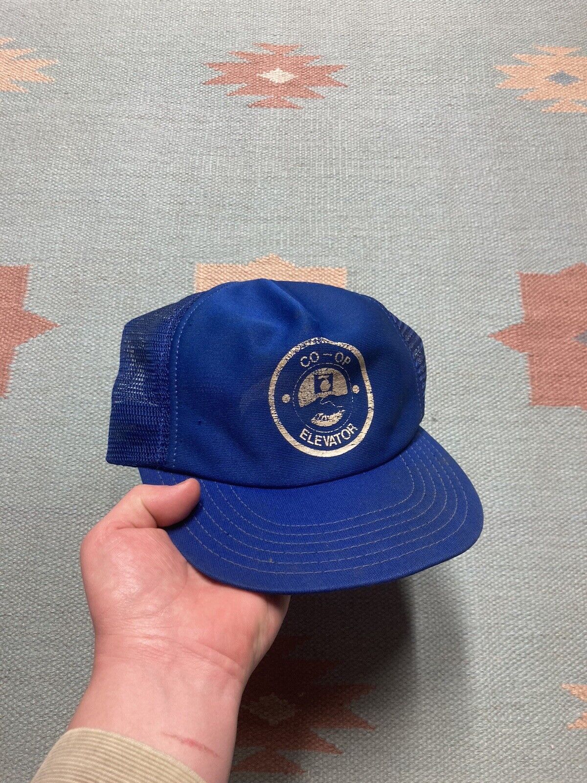 Vintage Vtg 80s trucker hat Co-Op elevator Michigan farm made in USA Size ONE SIZE - 1 Thumbnail