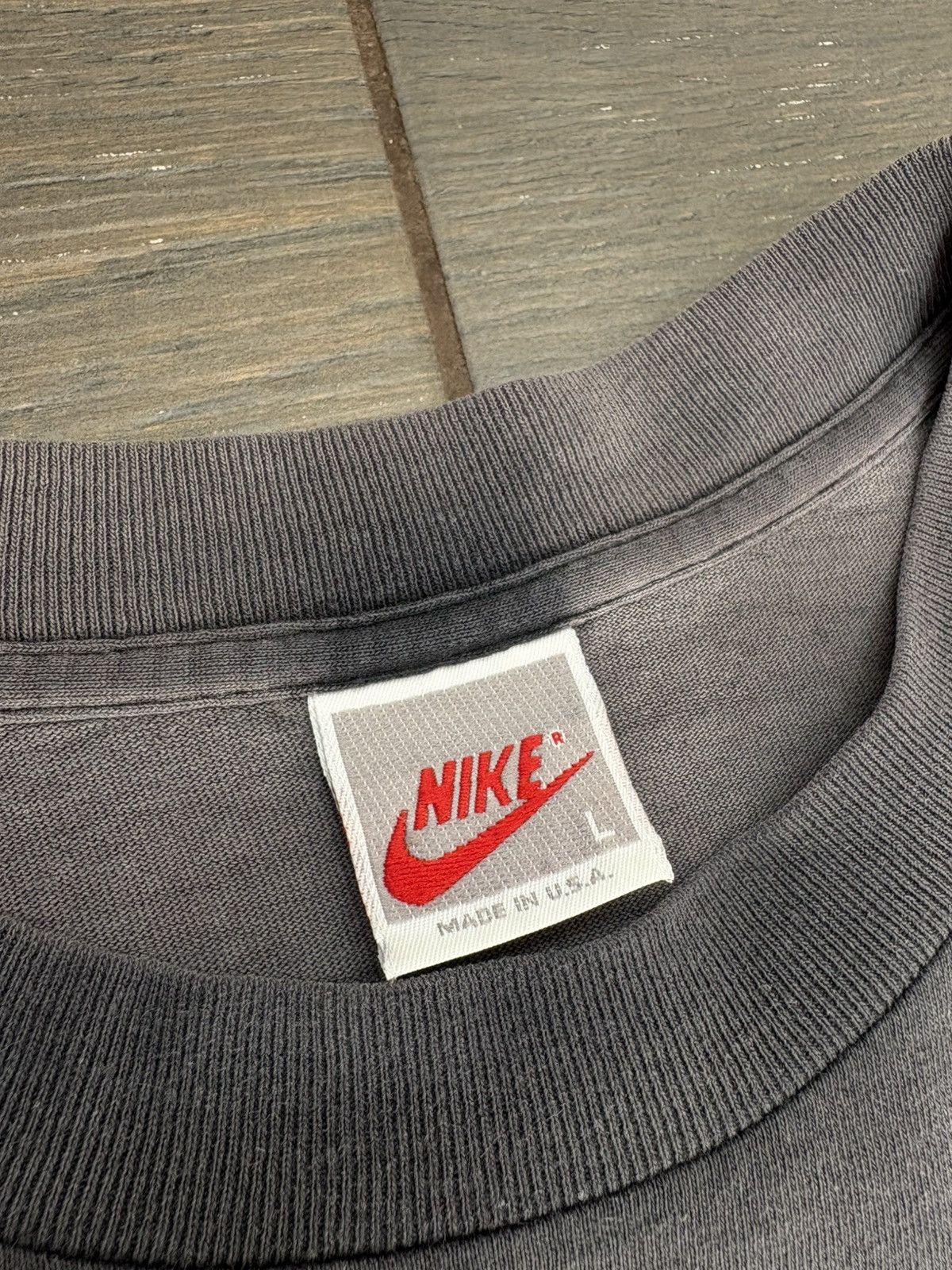 Nike VTG 90's Nike Jordan 23 Double Sided Single Stitch T-Shirt Size US L / EU 52-54 / 3 - 9 Thumbnail