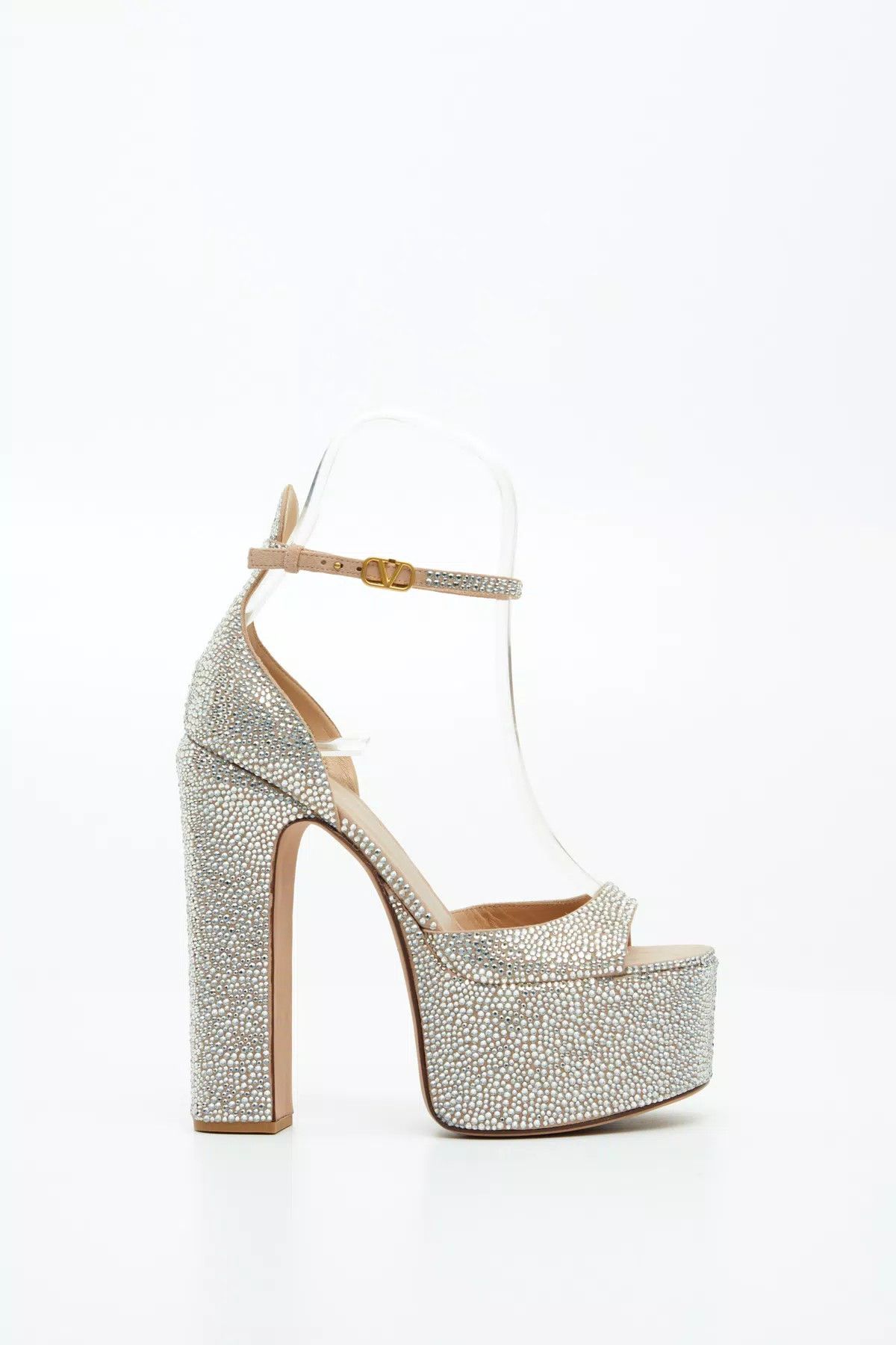 o1s1wg111125 Tan-Go Platform Sandals in Silver