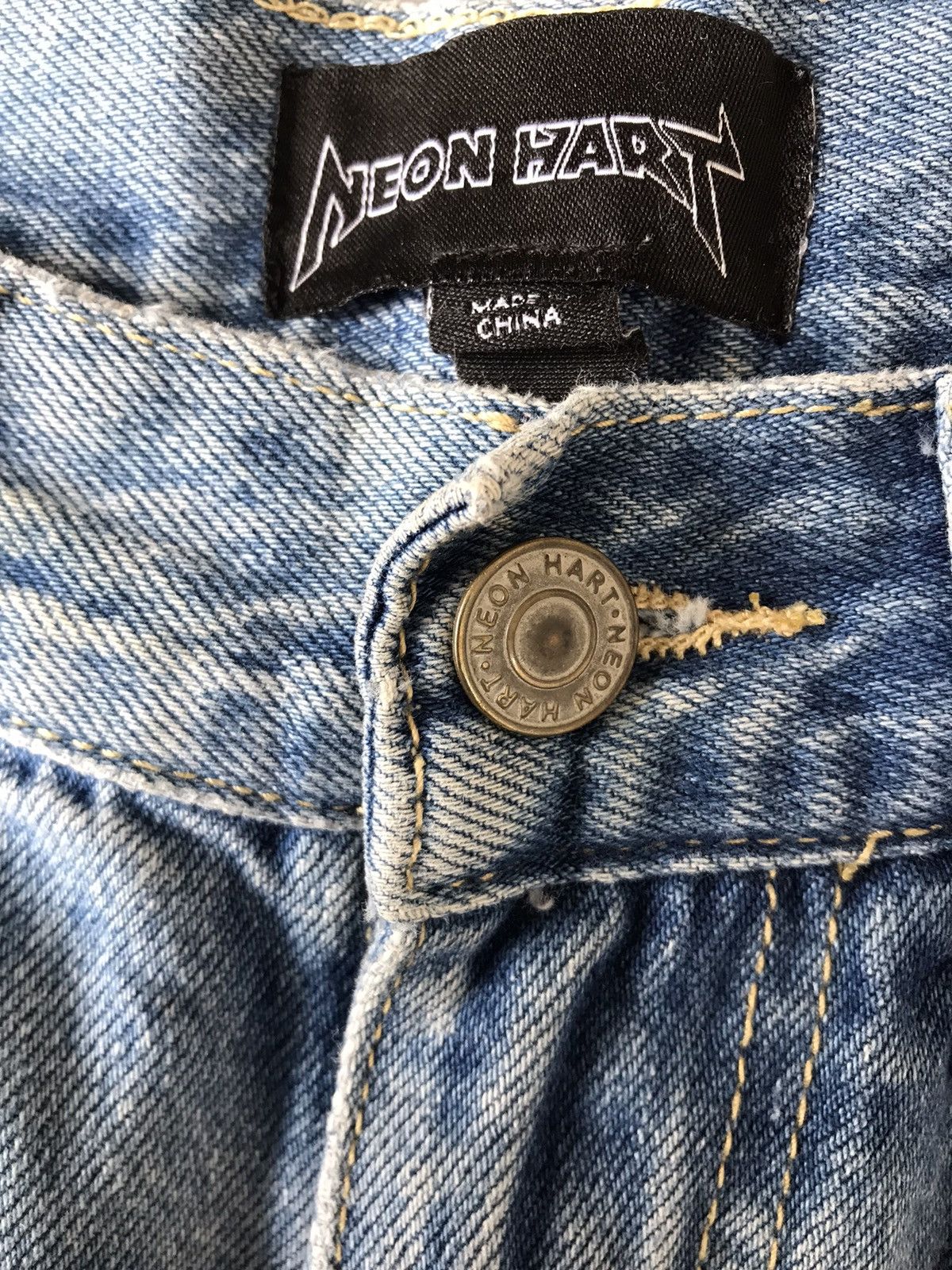 Vintage Neon Hart Carpenter Denim Size US 30 / EU 46 - 5 Thumbnail