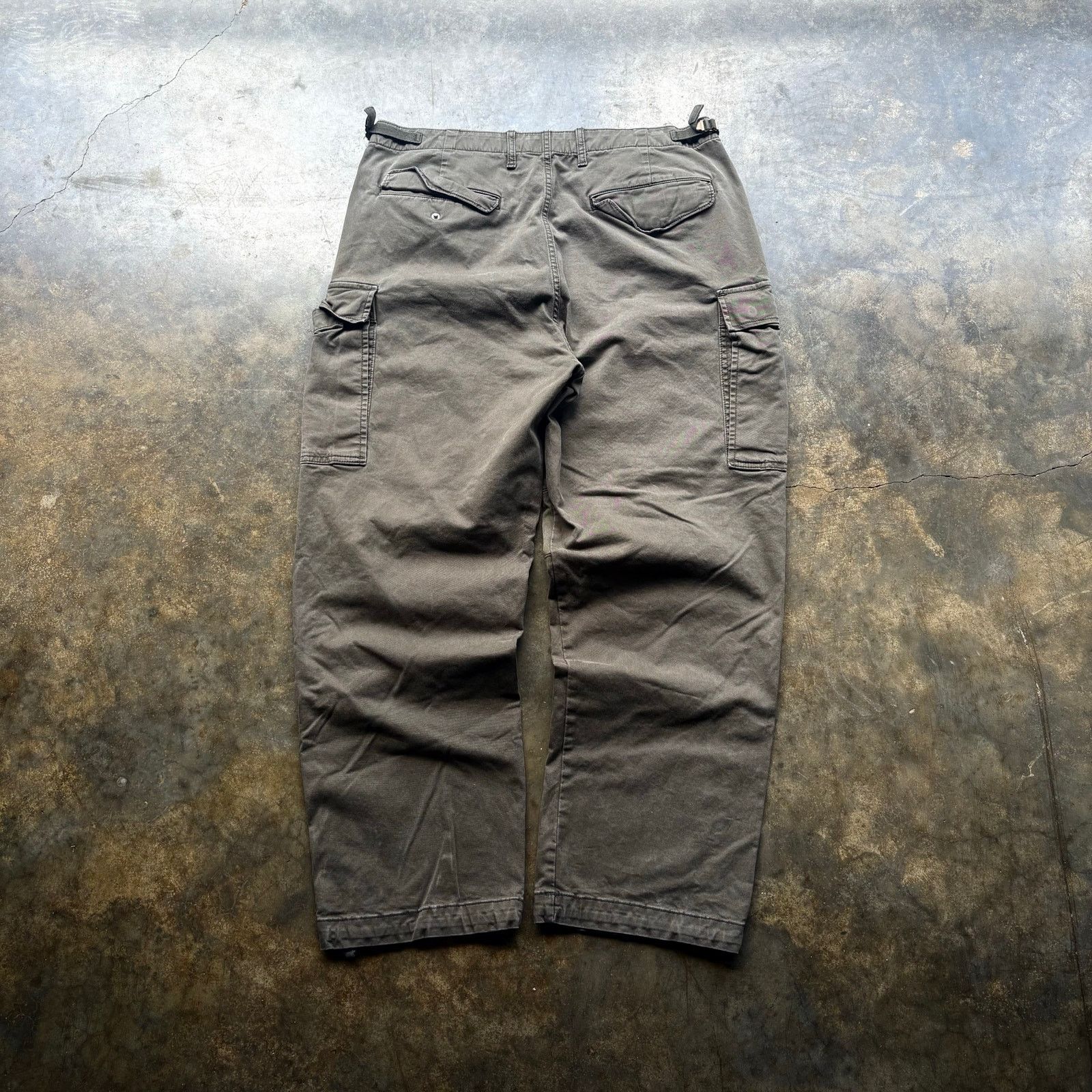 Gap × Vintage Crazy Vintage Y2K Gap Snap Button Cargo Pants Size US 34 / EU 50 - 1 Thumbnail
