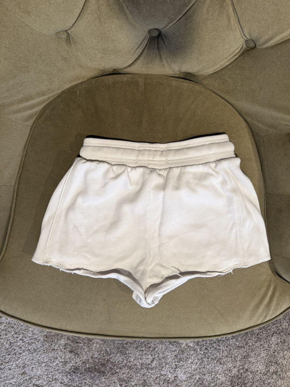 Champion Champion Light Beige Canvas Shorts Size 26" / US 2 / IT 38 - 2 Thumbnail